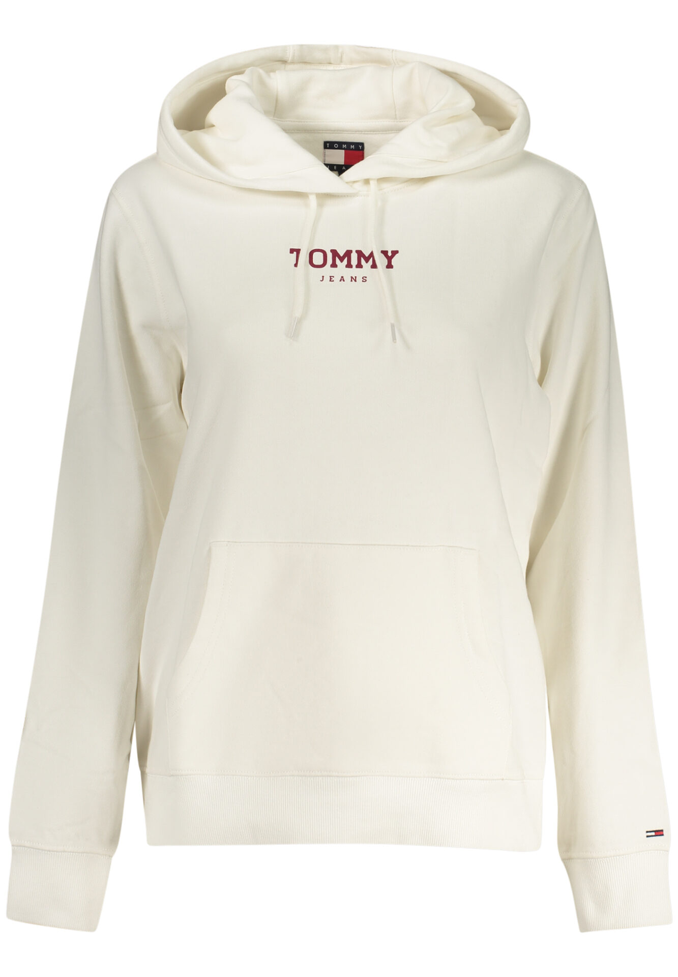 TOMMY HILFIGER WOMEN'S ZIP-UP SWEATSHIRT WHITE