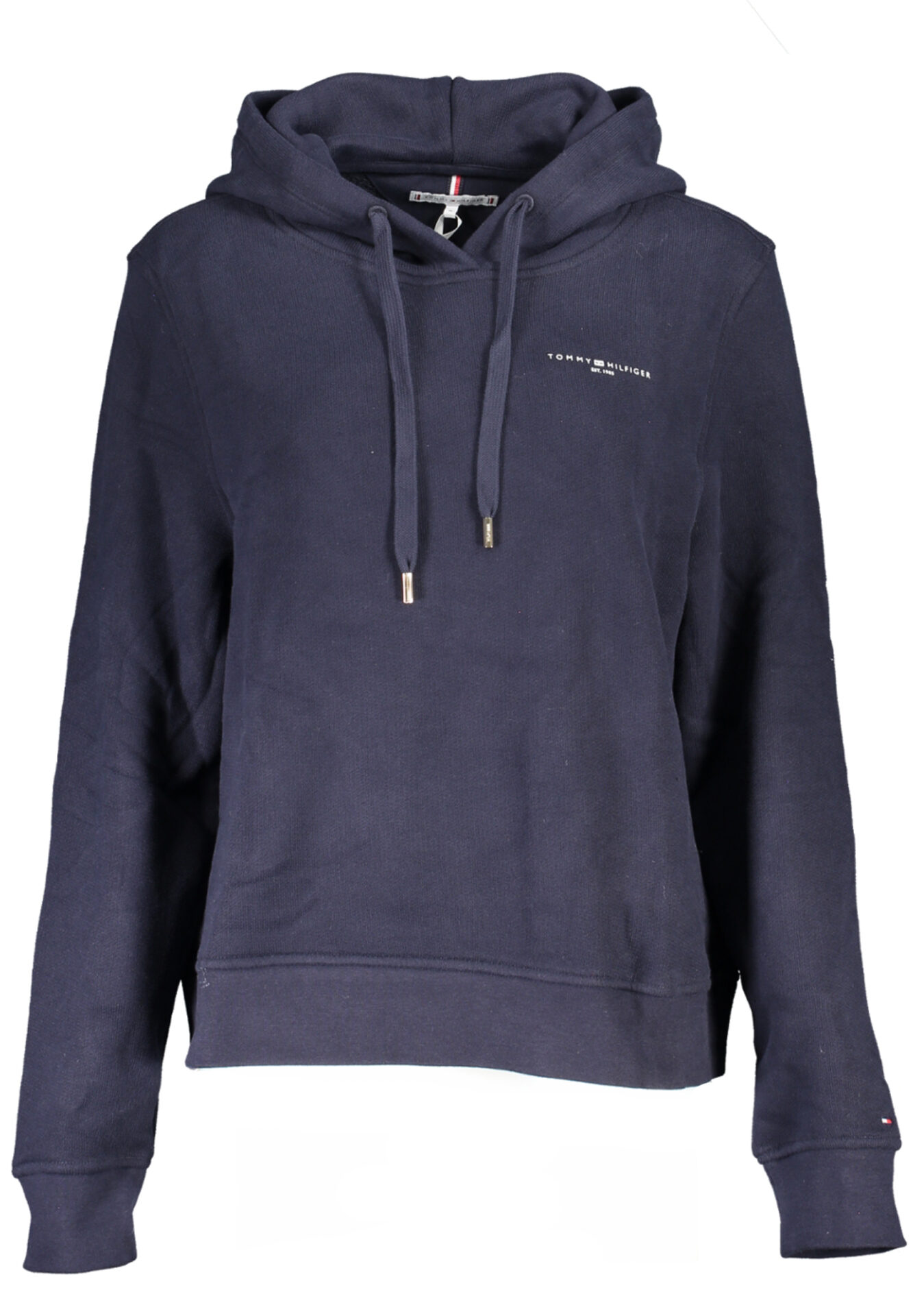 TOMMY HILFIGER WOMEN'S BLUE ZIPLESS SWEATSHIRT