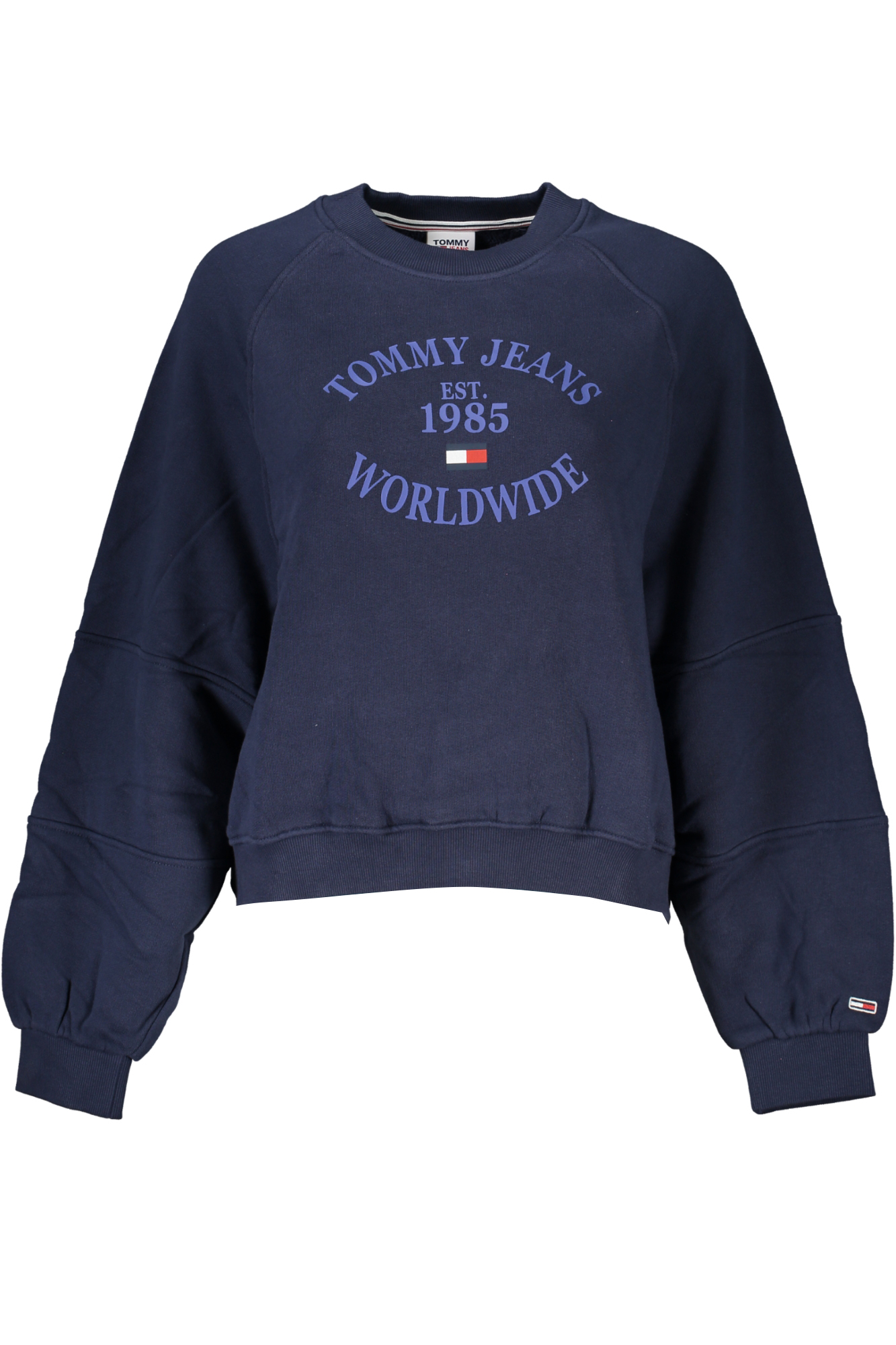 TOMMY HILFIGER mėlynas moteriškas džemperis TOMMY HILFIGER mėlynas moteriškas džemperis