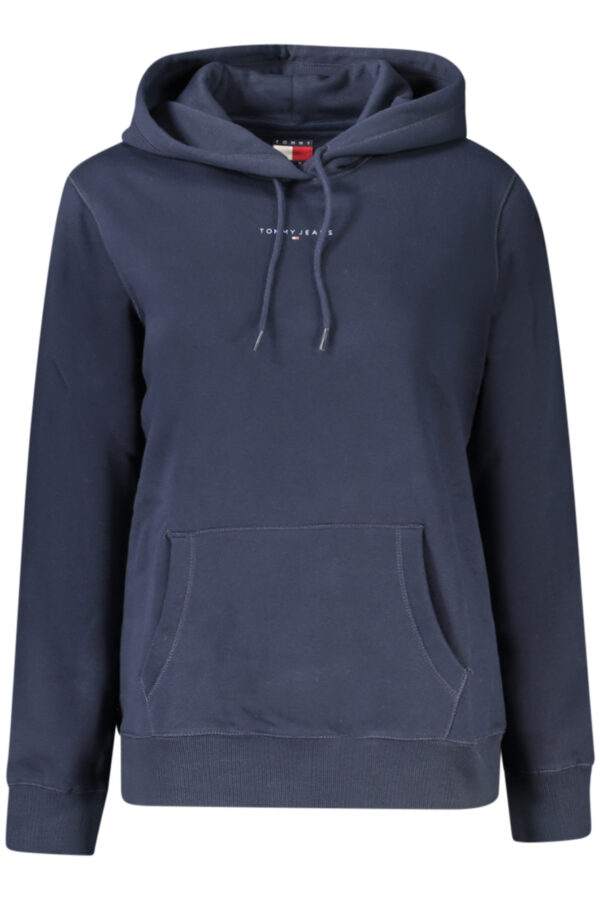 TOMMY HILFIGER moteriškas užsegamas džemperis, mėlynas