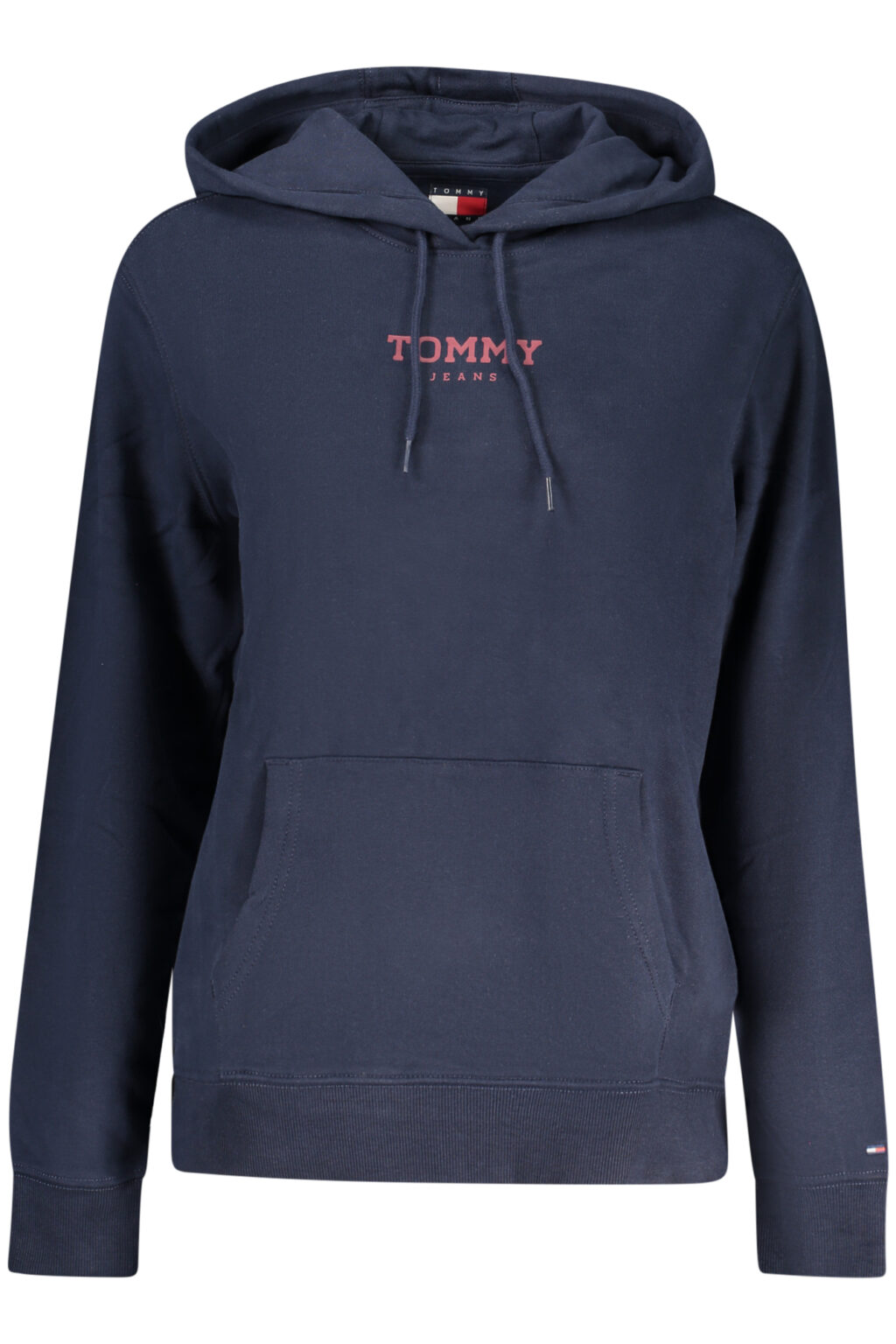 tommyhilfigerfelpasenzazipdonnablu_1 TOMMY HILFIGER moteriškas mėlynas džemperis su užtrauktuku