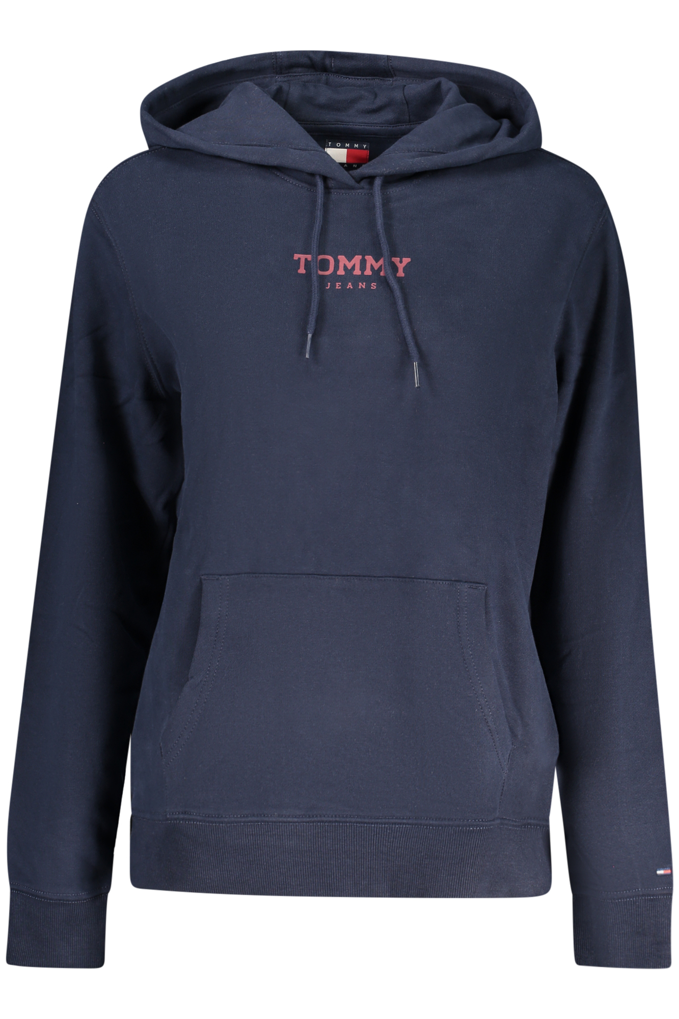 TOMMY HILFIGER moteriškas mėlynas džemperis su užtrauktuku TOMMY HILFIGER moteriškas mėlynas džemperis su užtrauktuku
