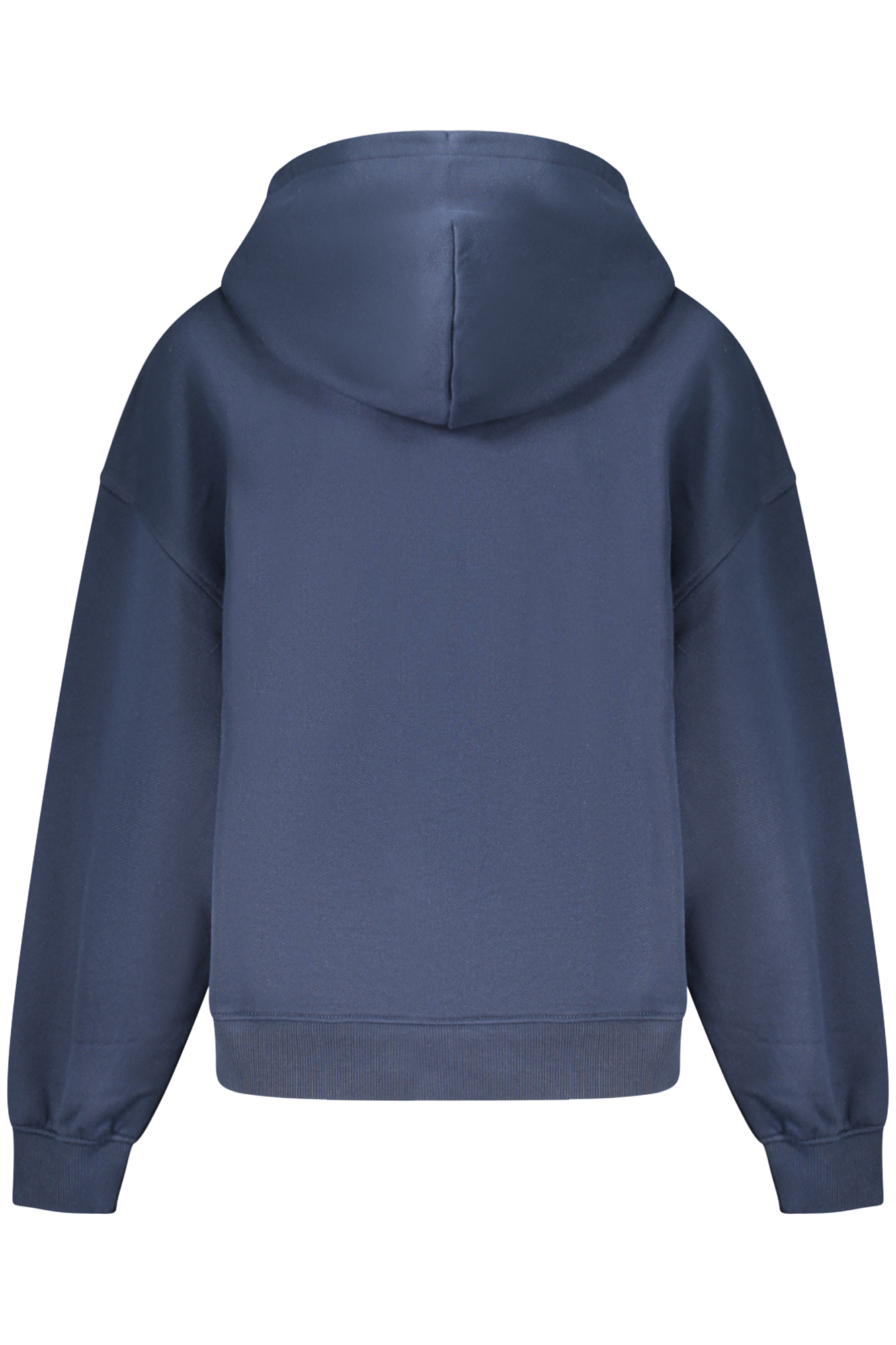 TOMMY HILFIGER WOMEN'S BLUE ZIP-UP SWEATSHIRT TOMMY HILFIGER WOMEN'S BLUE ZIP-UP SWEATSHIRT - Image 2