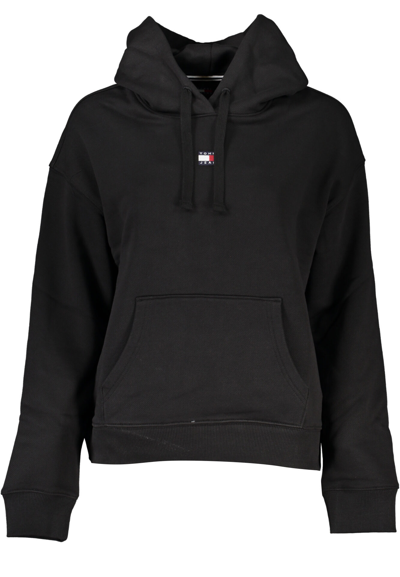 TOMMY HILFIGER WOMEN'S ZIPLESS SWEATSHIRT BLACK