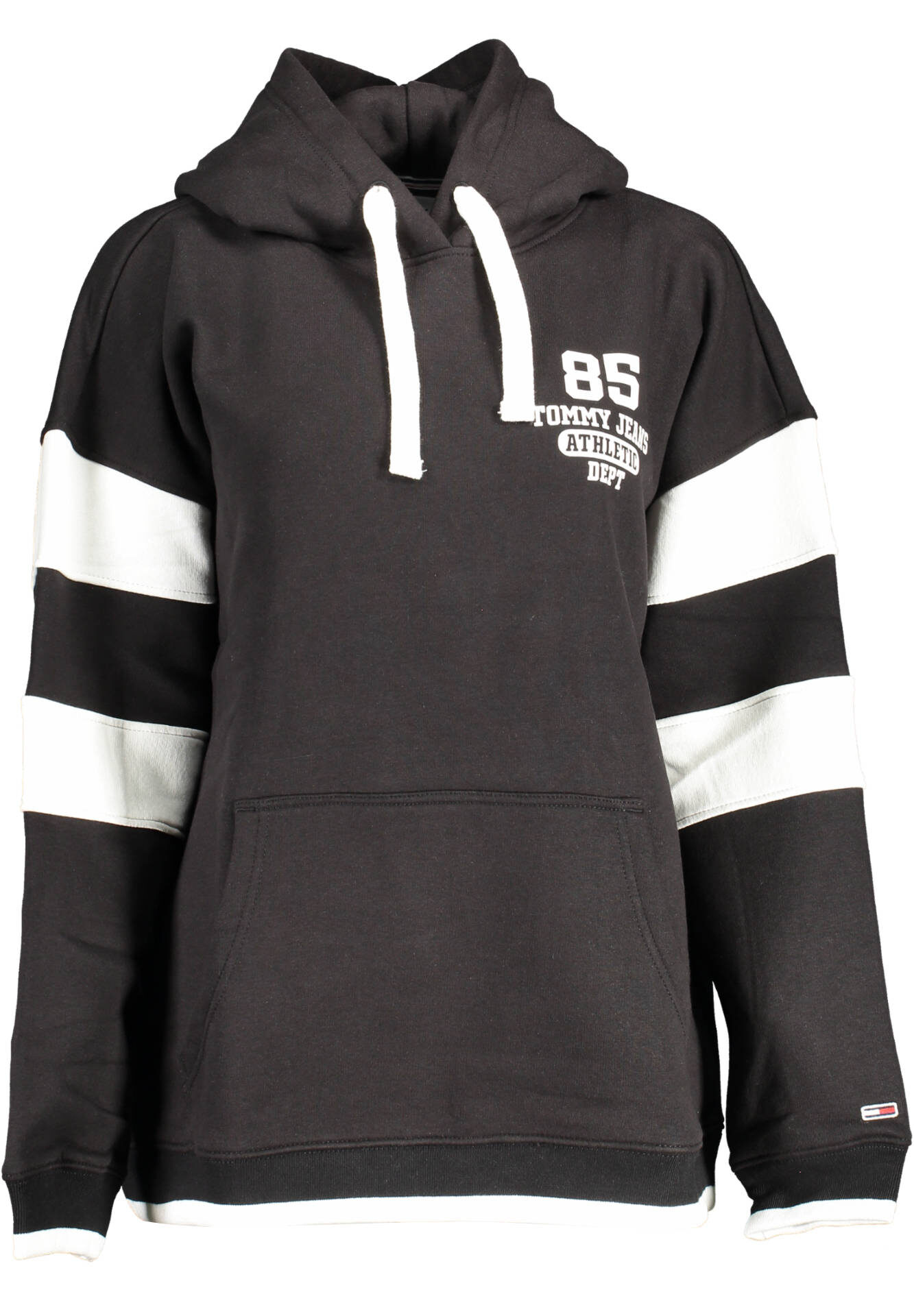 TOMMY HILFIGER SWEATSHIRT WITHOUT ZIP WOMEN BLACK