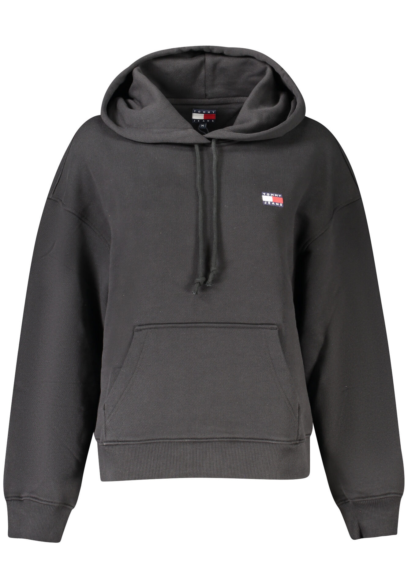 TOMMY HILFIGER SWEATSHIRT WITHOUT ZIP WOMEN BLACK
