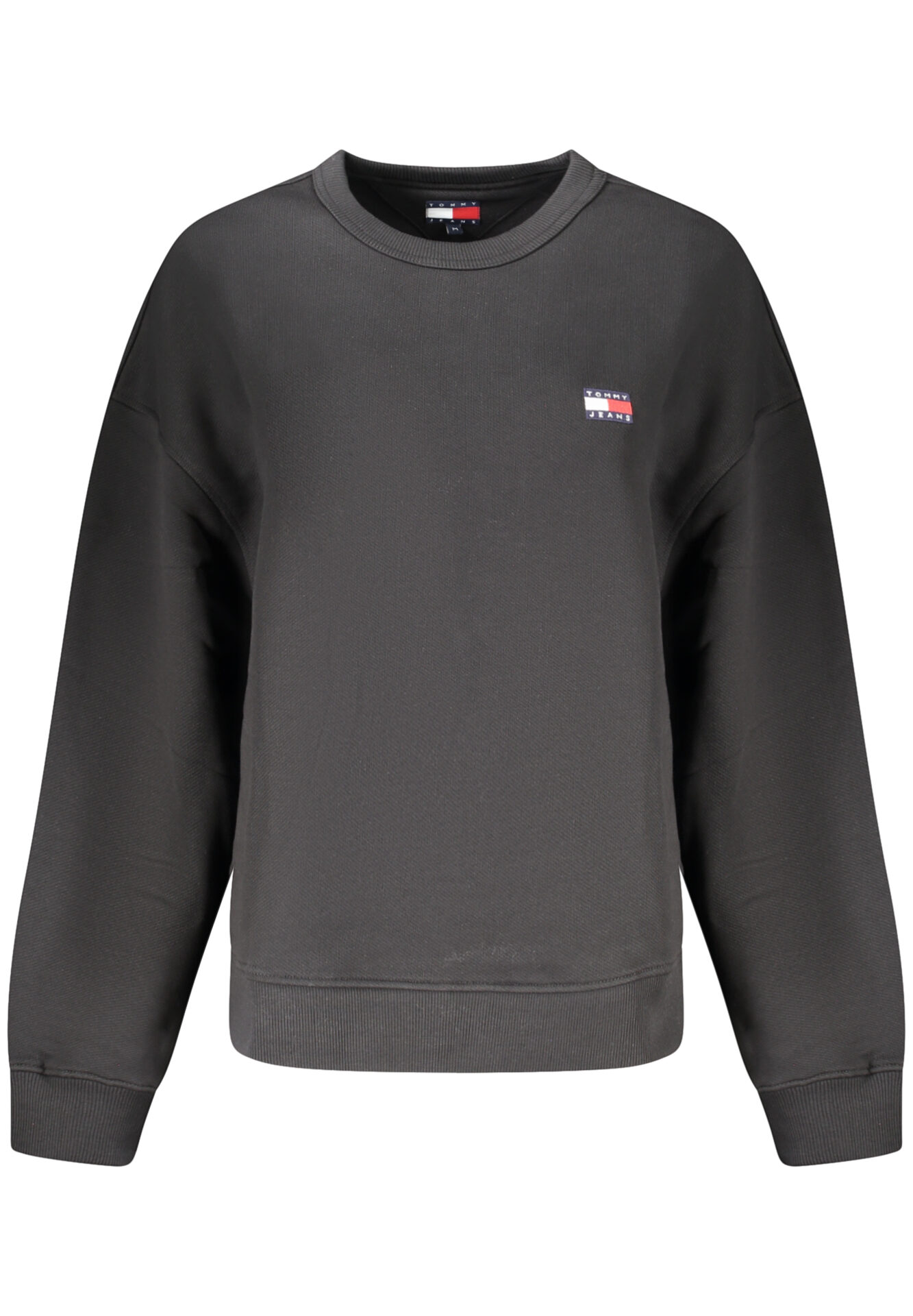 TOMMY HILFIGER SWEATSHIRT WITHOUT ZIP WOMEN BLACK