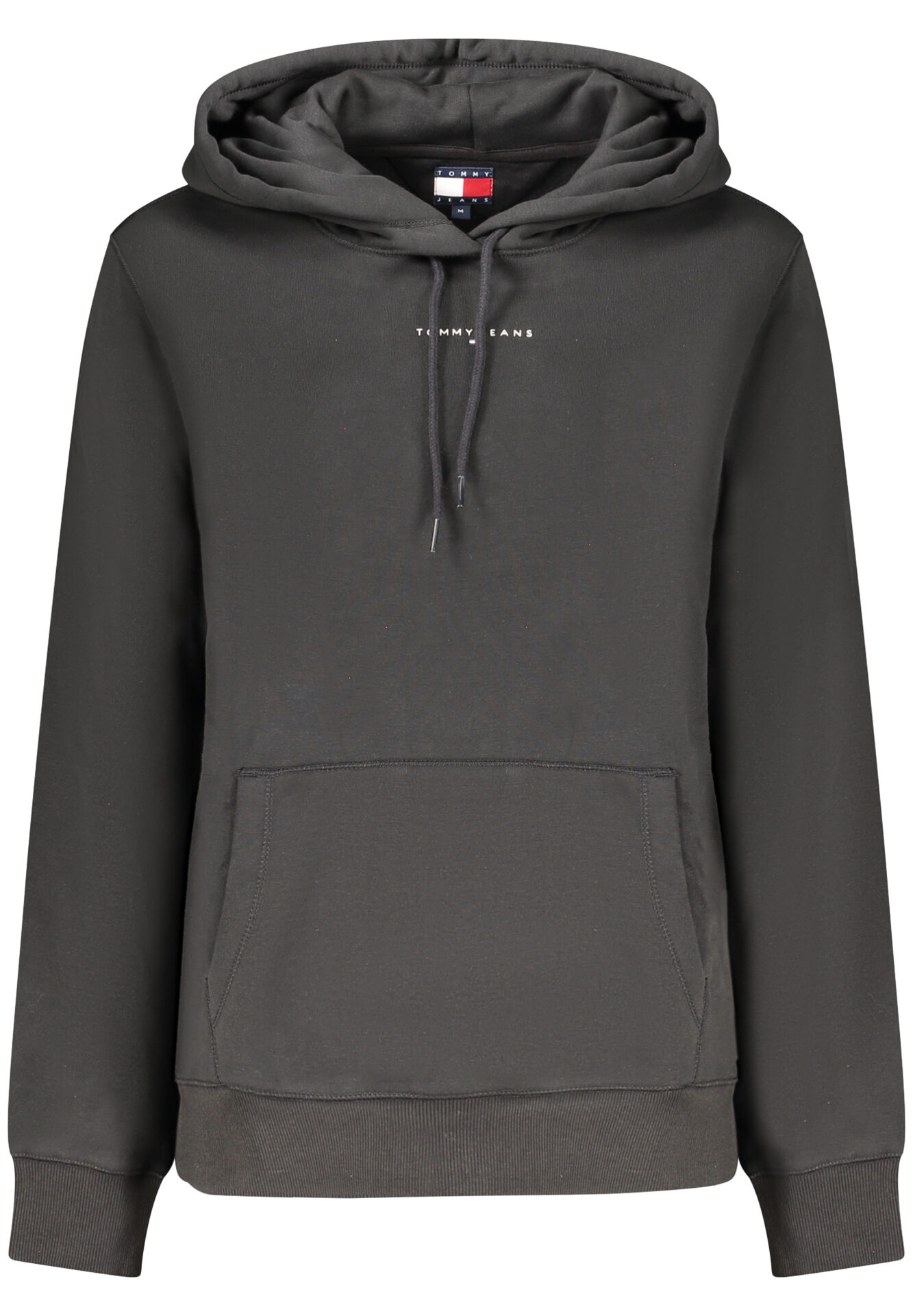 TOMMY HILFIGER WOMEN'S BLACK ZIP-UP SWEATSHIRT