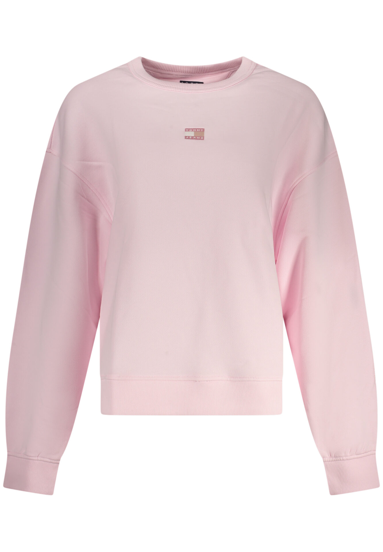 TOMMY HILFIGER WOMEN'S PINK ZIP-UP SWEATSHIRT