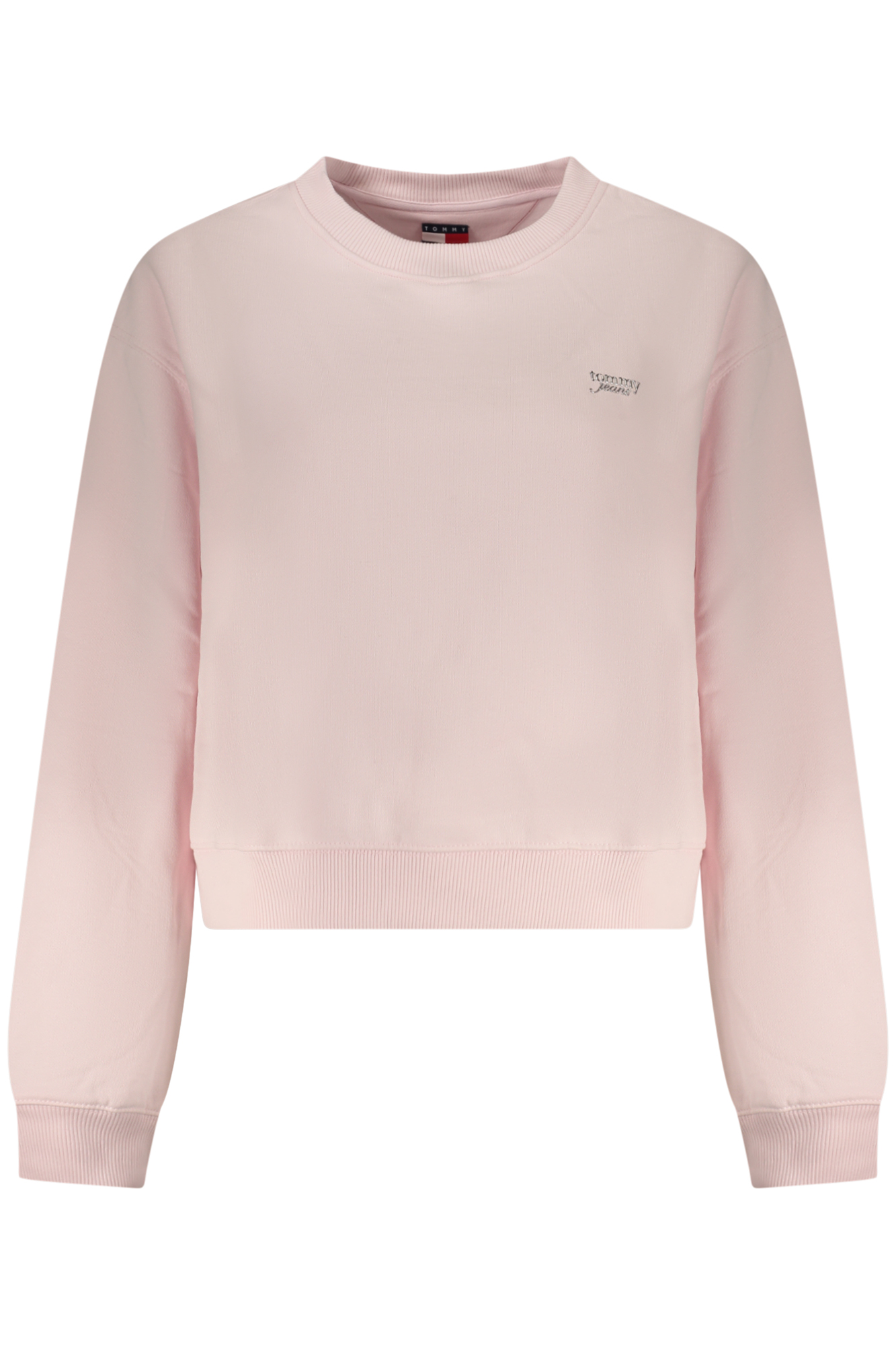 TOMMY HILFIGER WOMEN'S PINK ZIP-UP SWEATSHIRT TOMMY HILFIGER WOMEN'S PINK ZIP-UP SWEATSHIRT