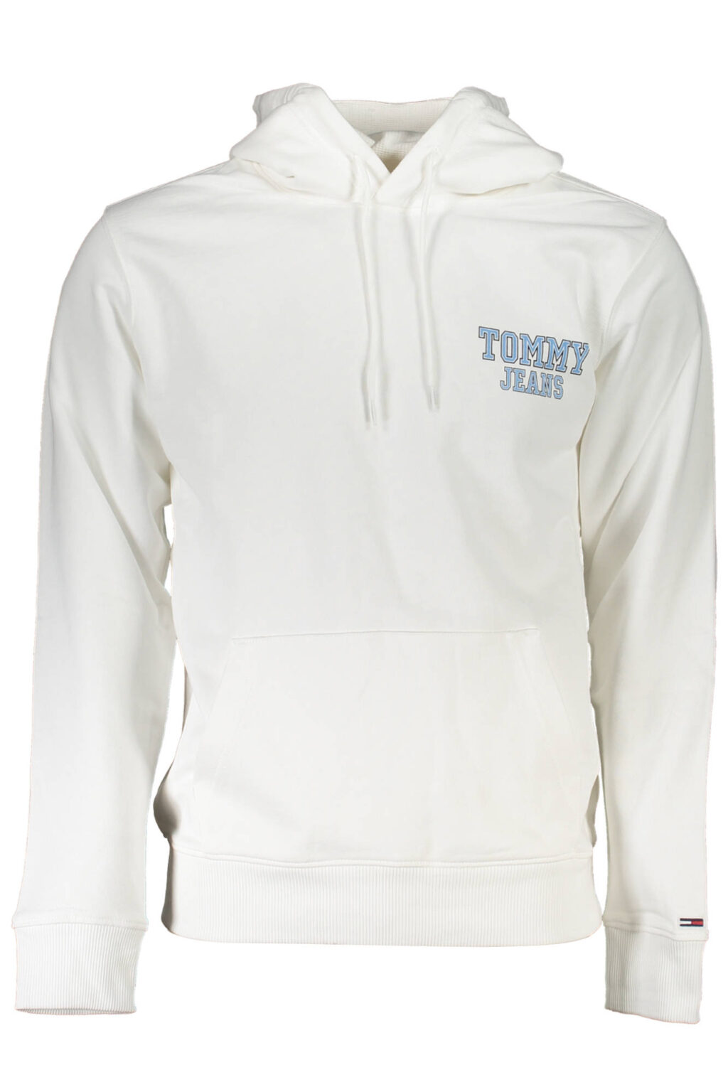 tommyhilfigerfelpasenzazipuomobianco_1 TOMMY HILFIGER baltas vyriškas džemperis