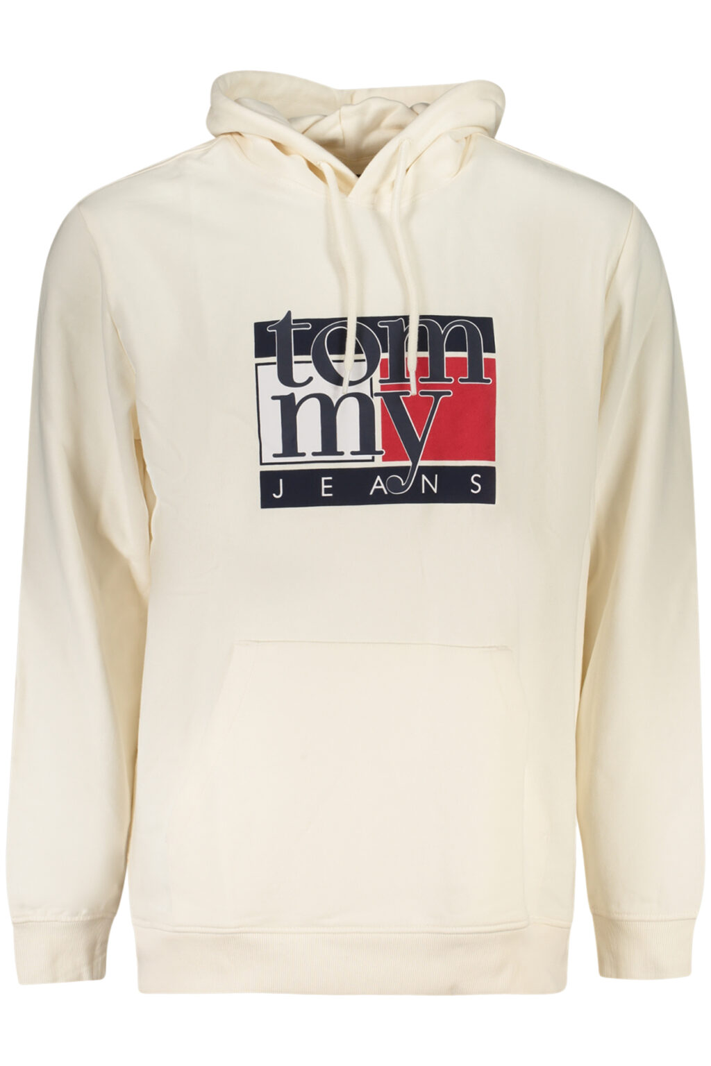 TOMMY HILFIGER vyriškas užsegamas džemperis, baltas