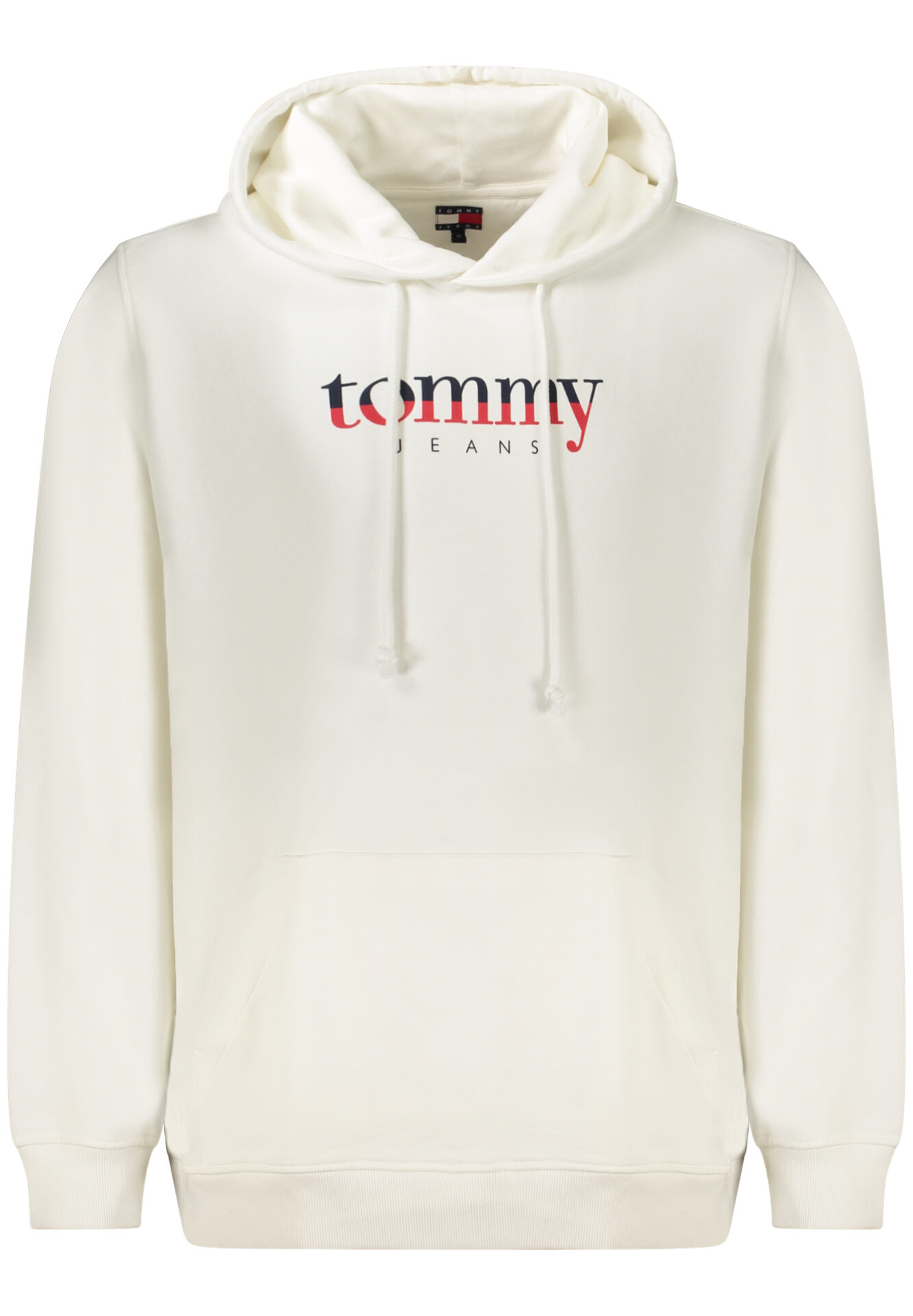 TOMMY HILFIGER MEN'S ZIP-UP SWEATSHIRT WHITE