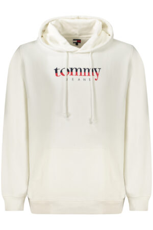 TOMMY HILFIGER vyriškas užsegamas džemperis, baltas