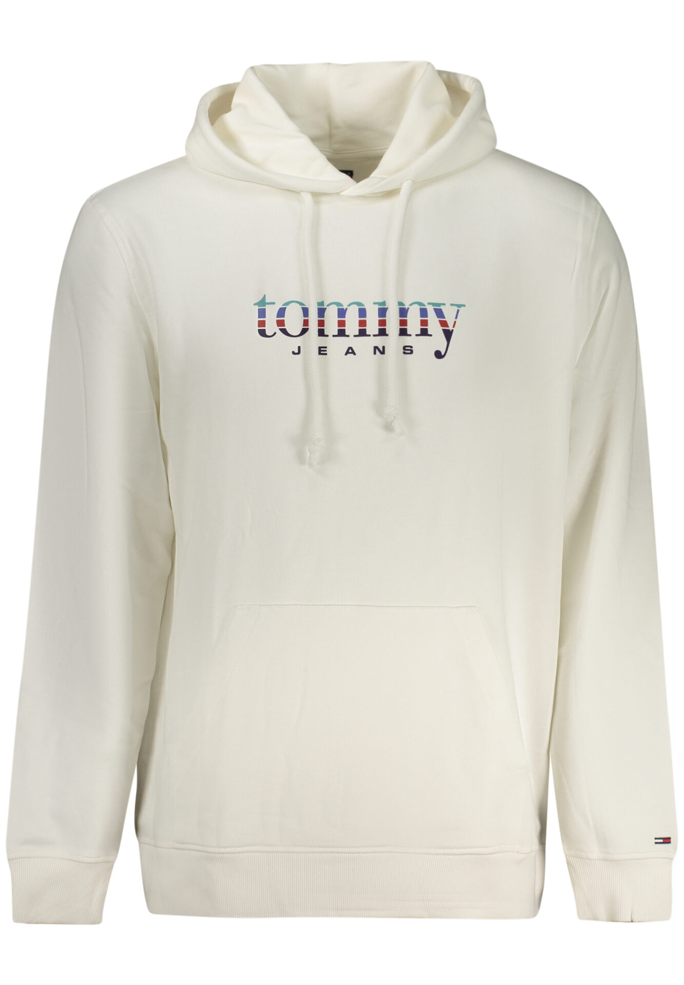TOMMY HILFIGER MEN'S ZIP-UP SWEATSHIRT WHITE