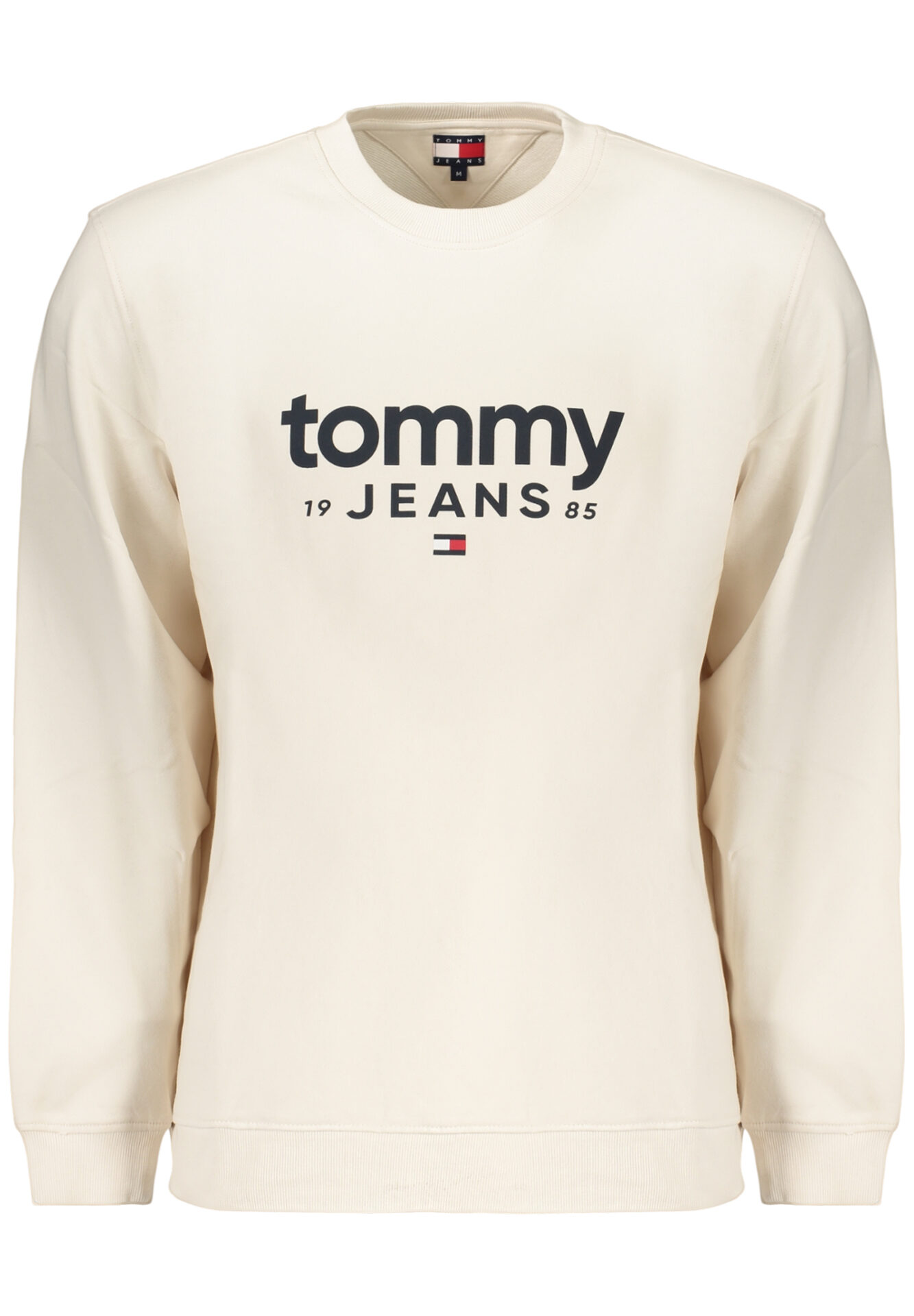 TOMMY HILFIGER MEN'S ZIP-UP SWEATSHIRT WHITE