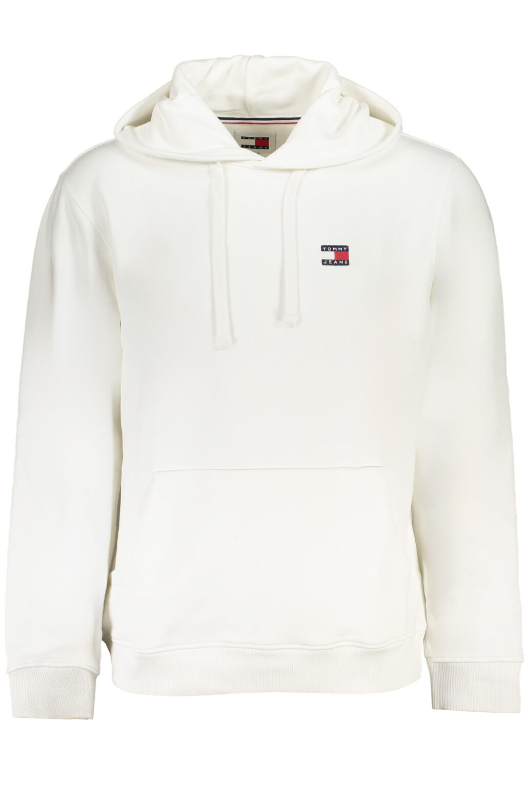 TOMMY HILFIGER baltas vyriškas džemperis be užtrauktuko