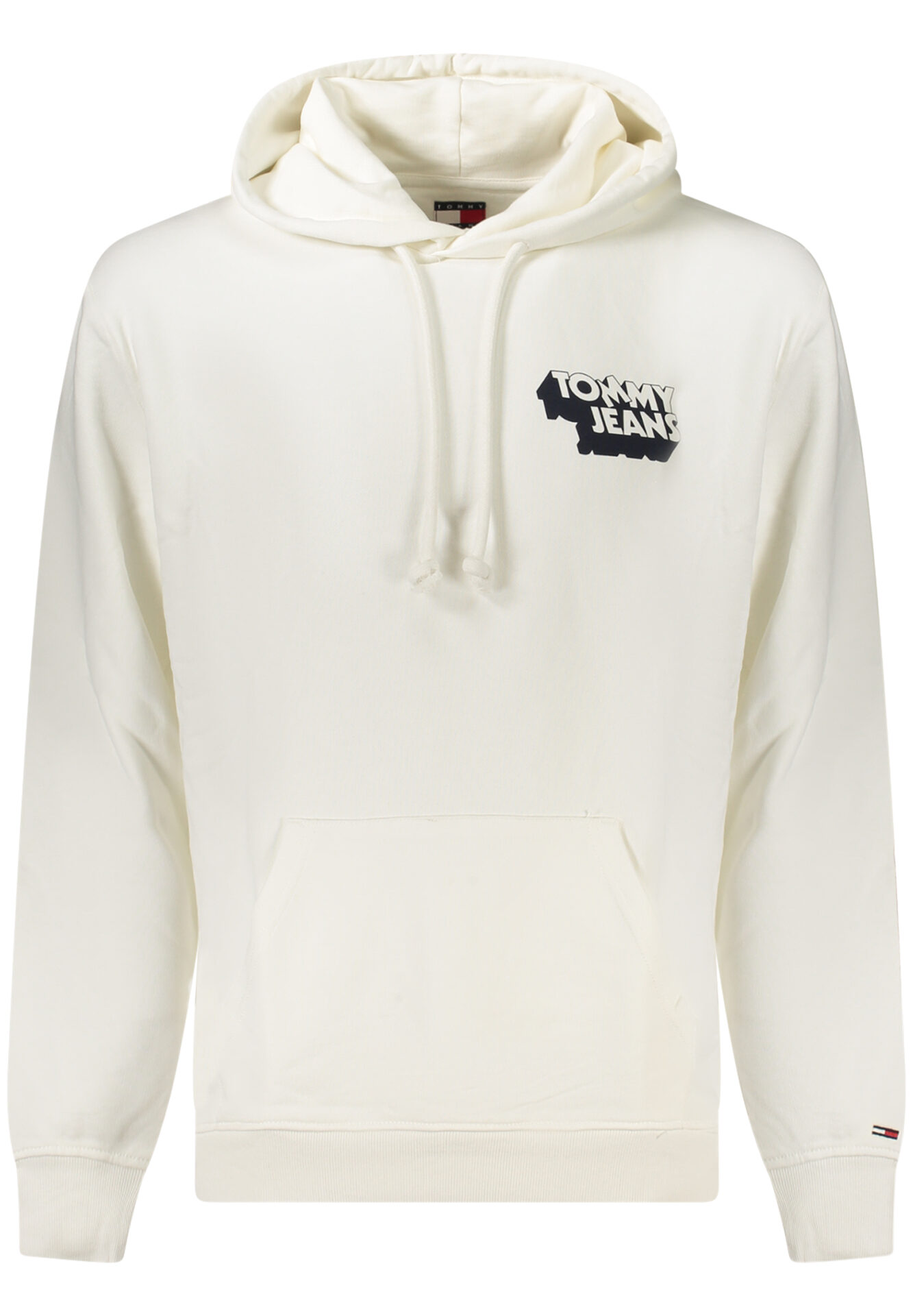 TOMMY HILFIGER MEN'S ZIP-UP SWEATSHIRT WHITE