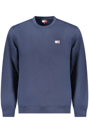 TOMMY HILFIGER MEN'S BLUE ZIP-UP SWEATSHIRT