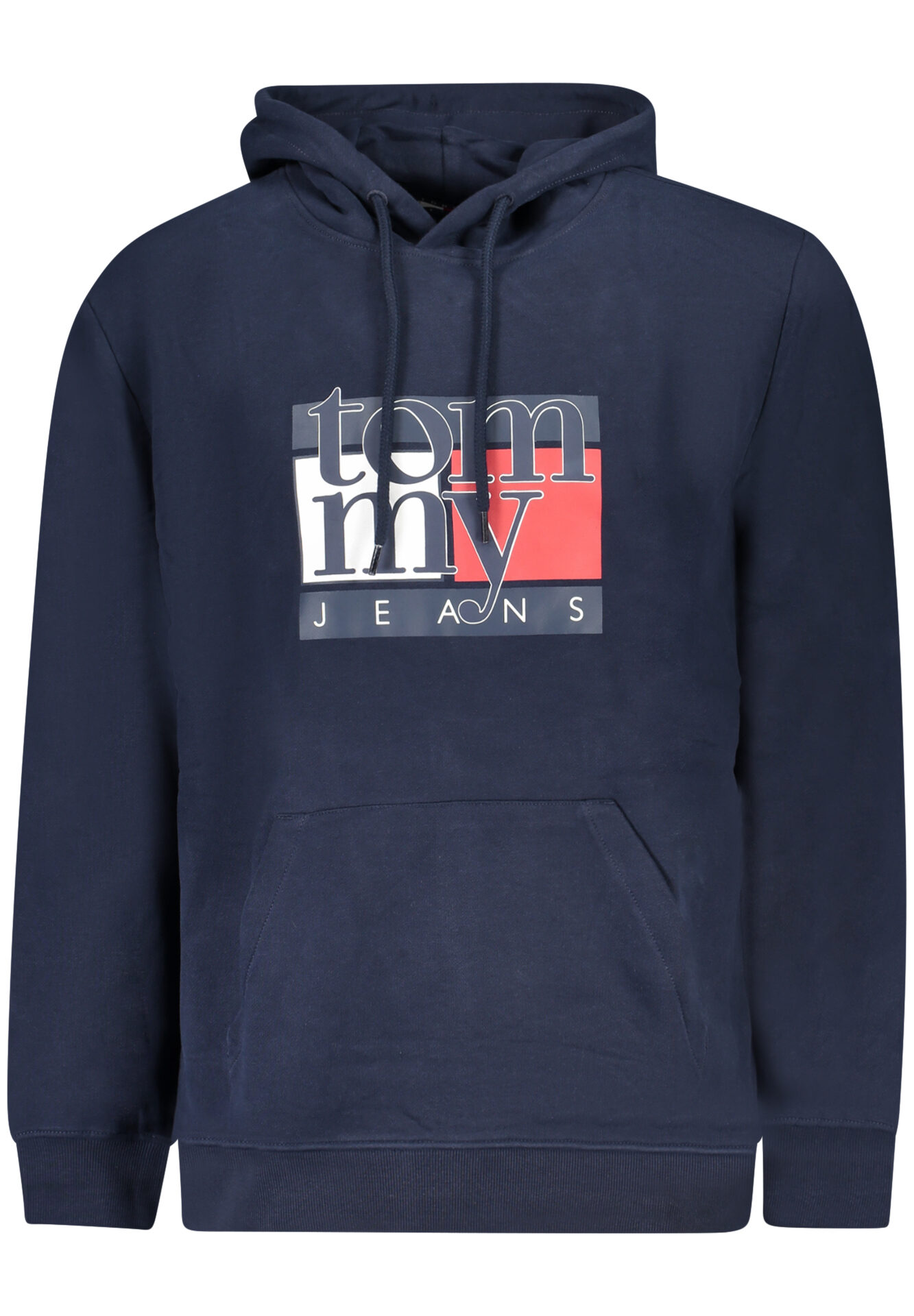 TOMMY HILFIGER MEN'S BLUE ZIP-UP SWEATSHIRT