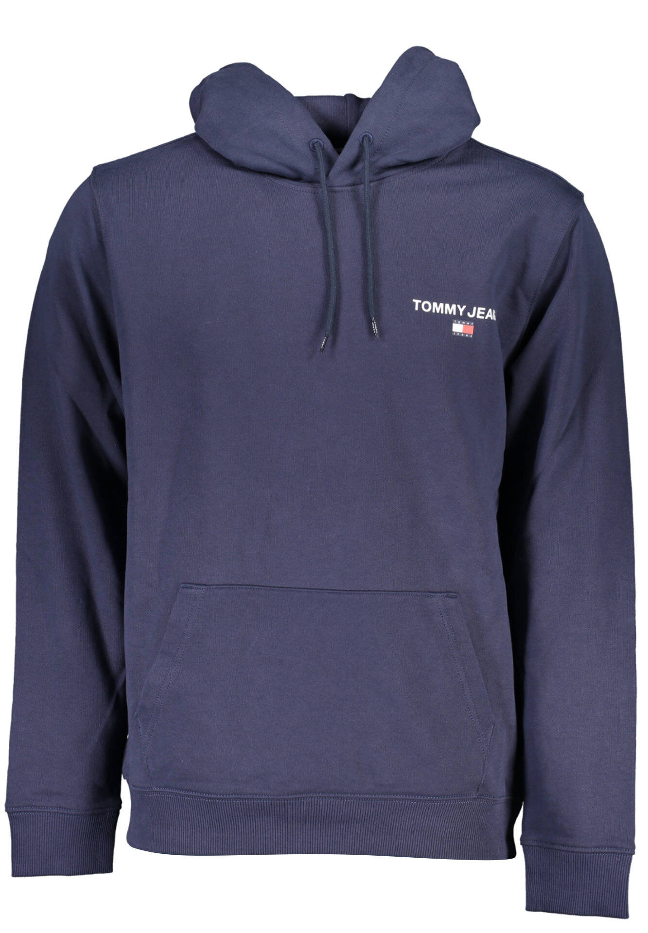 TOMMY HILFIGER MEN'S BLUE ZIPLESS SWEATSHIRT