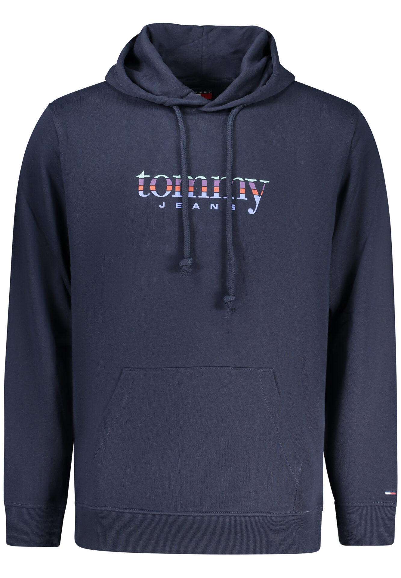 TOMMY HILFIGER MEN'S BLUE ZIP-UP SWEATSHIRT