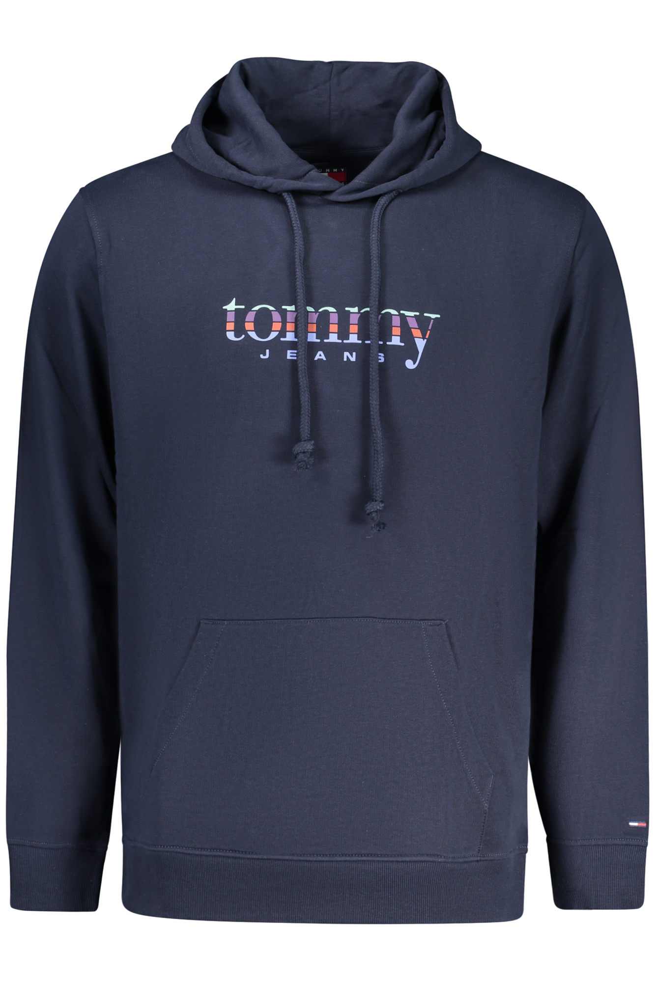 TOMMY HILFIGER MEN'S BLUE ZIP-UP SWEATSHIRT TOMMY HILFIGER MEN'S BLUE ZIP-UP SWEATSHIRT