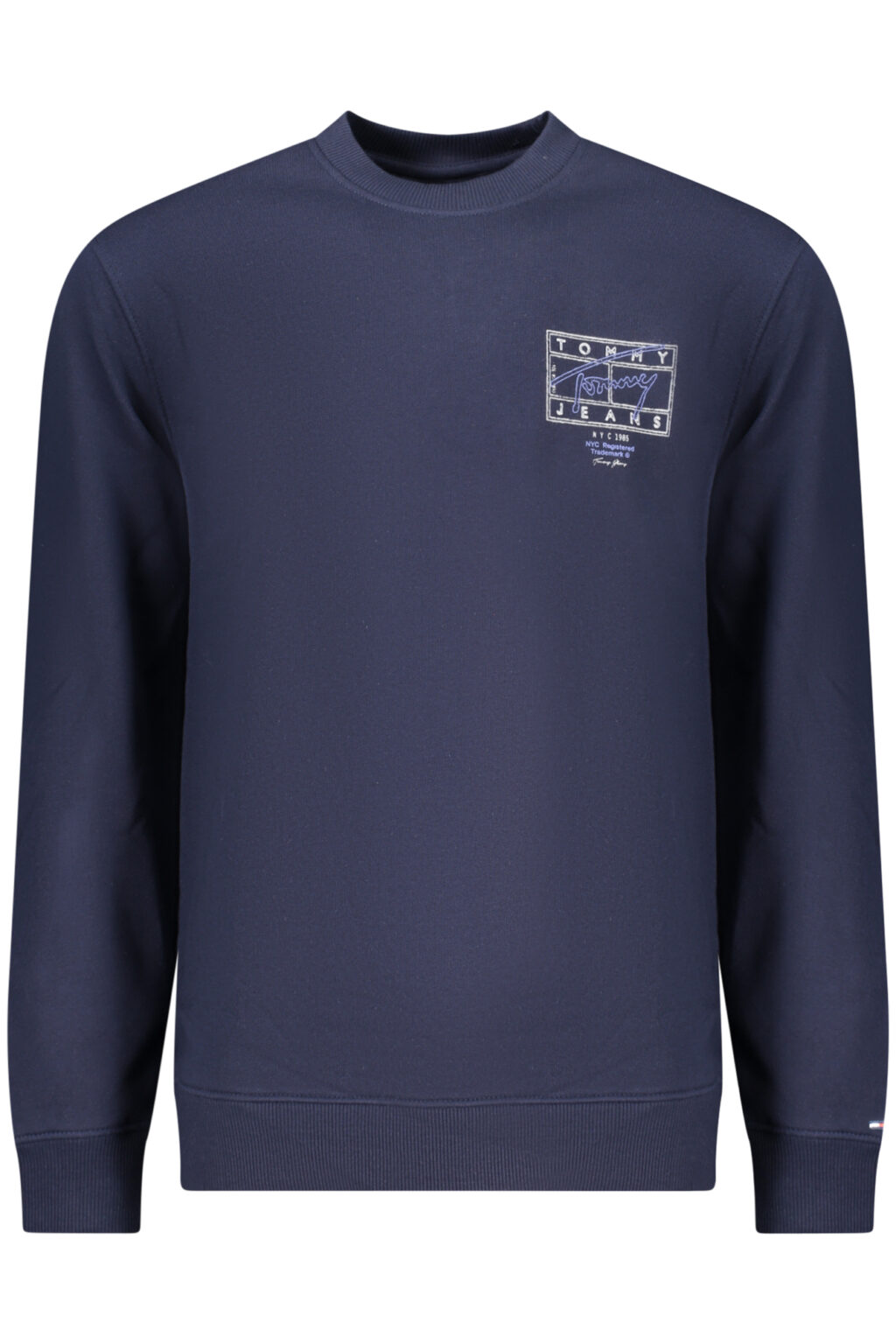 tommyhilfigerfelpasenzazipuomoblu_1 TOMMY HILFIGER vyriškas mėlynas džemperis su užtrauktuku
