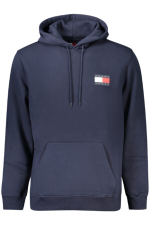 TOMMY HILFIGER MEN'S BLUE ZIP-UP SWEATSHIRT