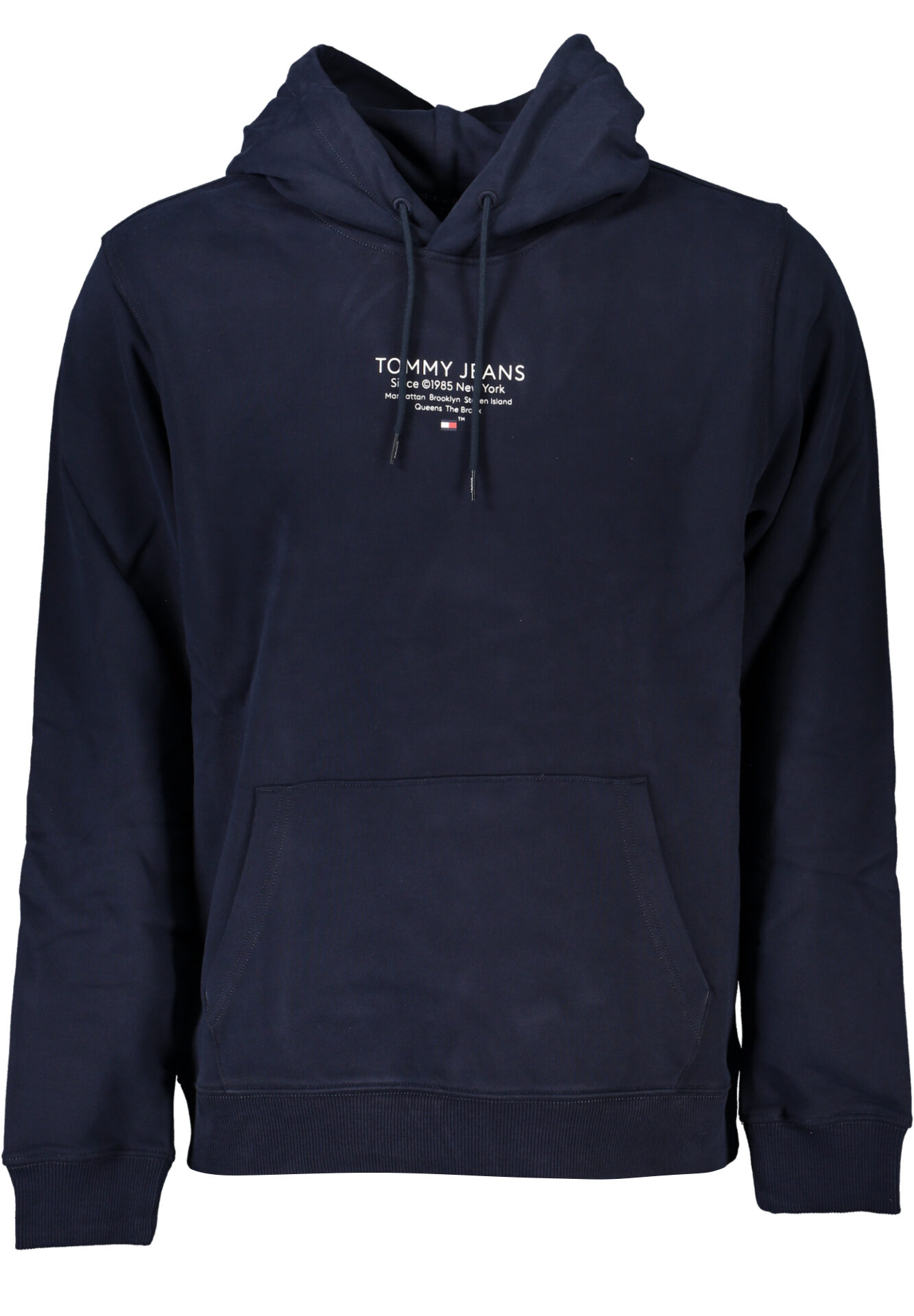 TOMMY HILFIGER MEN'S BLUE ZIPLESS SWEATSHIRT