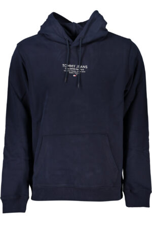 TOMMY HILFIGER MEN'S BLUE ZIPLESS SWEATSHIRT