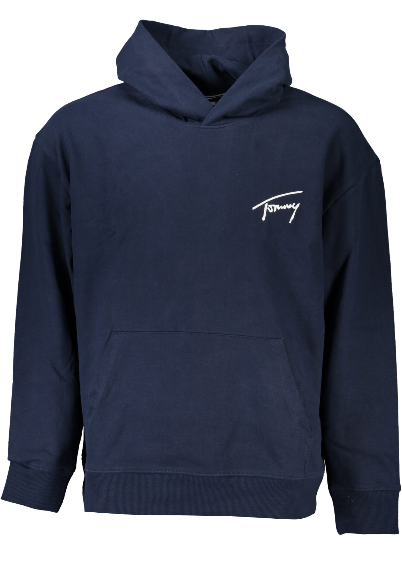TOMMY HILFIGER MEN'S BLUE ZIPLESS SWEATSHIRT