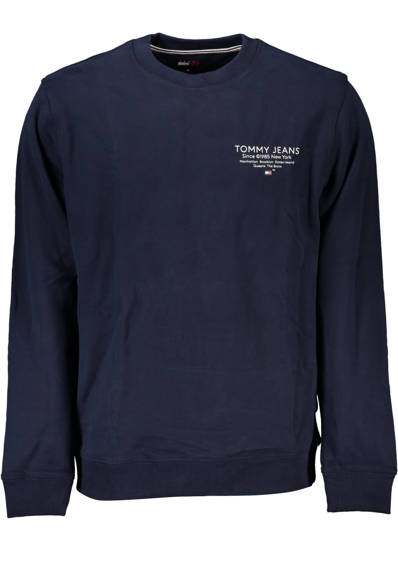 TOMMY HILFIGER MEN'S BLUE ZIPLESS SWEATSHIRT
