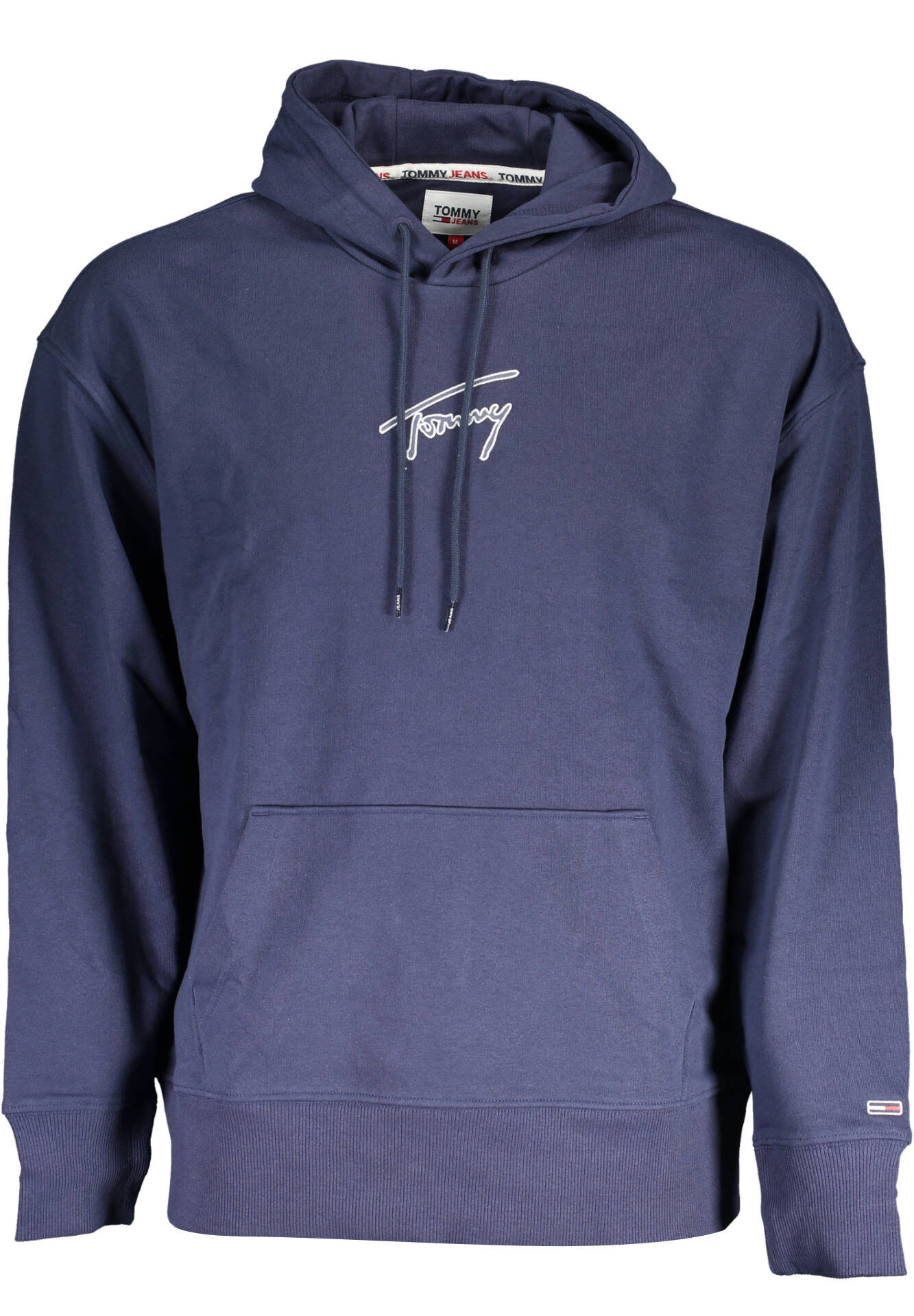 TOMMY HILFIGER MEN'S BLUE ZIPLESS SWEATSHIRT