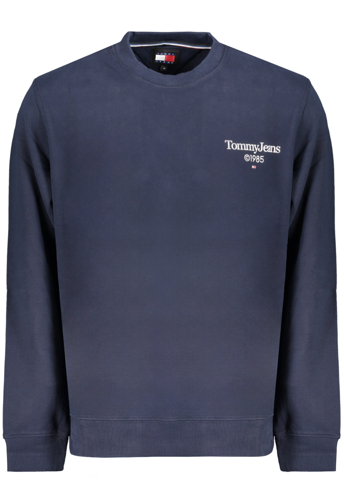 TOMMY HILFIGER MEN'S BLUE ZIPLESS SWEATSHIRT