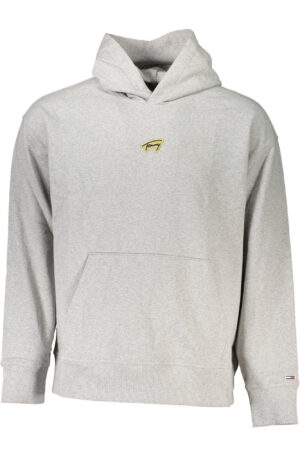TOMMY HILFIGER MAN GRAY SWEATSHIRT WITHOUT ZIP