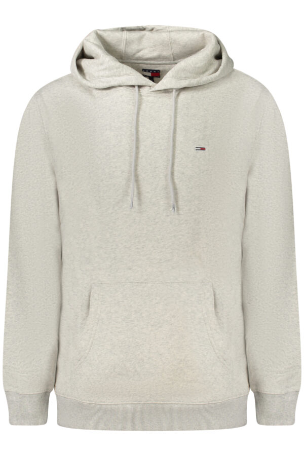 TOMMY HILFIGER pilkas vyriškas džemperis su užtrauktuku