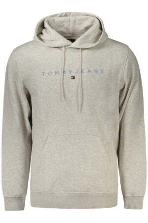TOMMY HILFIGER vyriškas užsegamas džemperis, pilkas