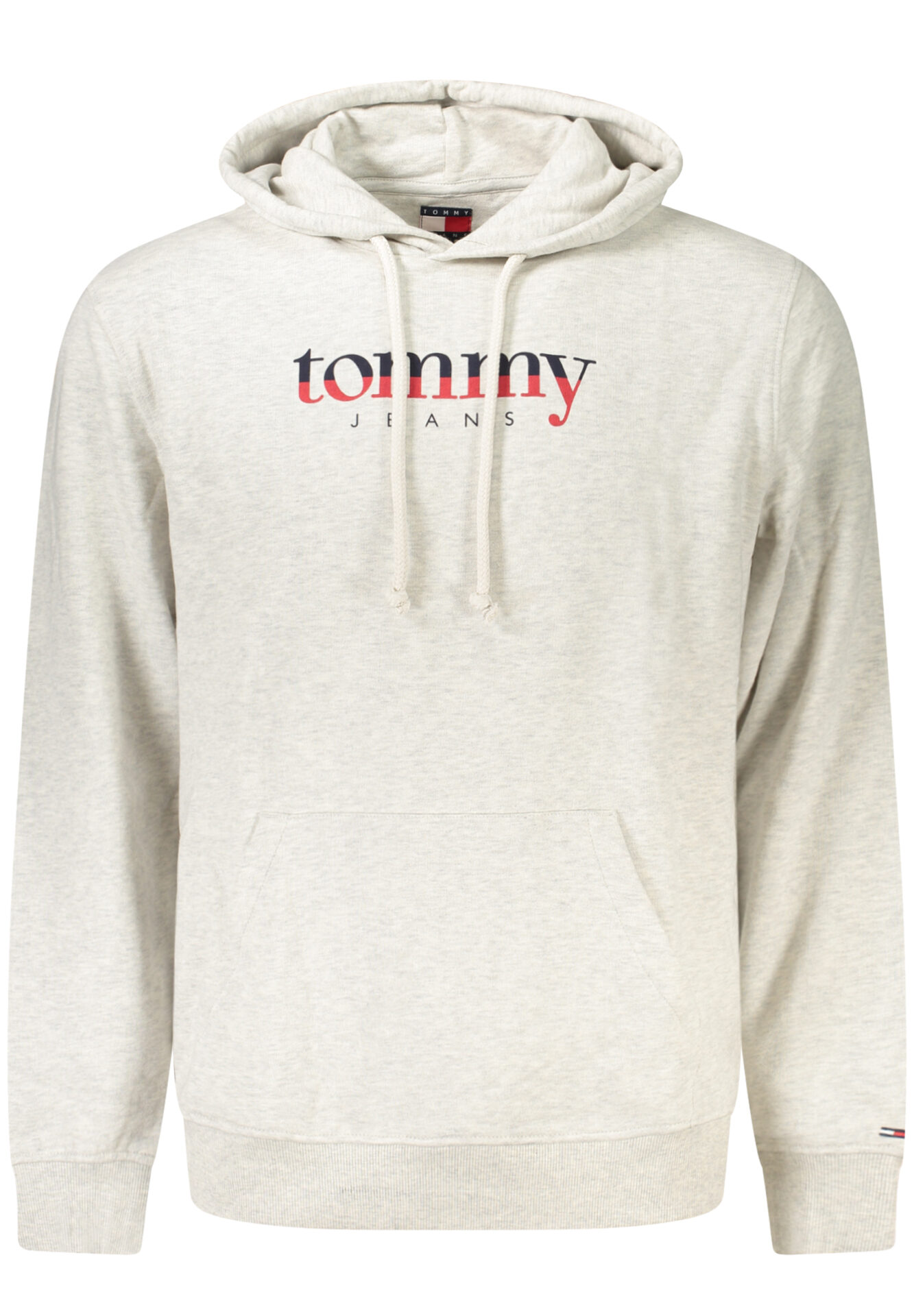TOMMY HILFIGER MEN'S GRAY ZIP-UP SWEATSHIRT