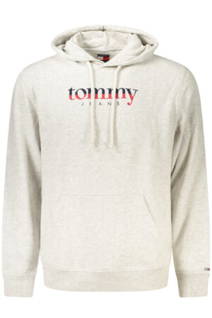 TOMMY HILFIGER vyriškas užsegamas džemperis, pilkas