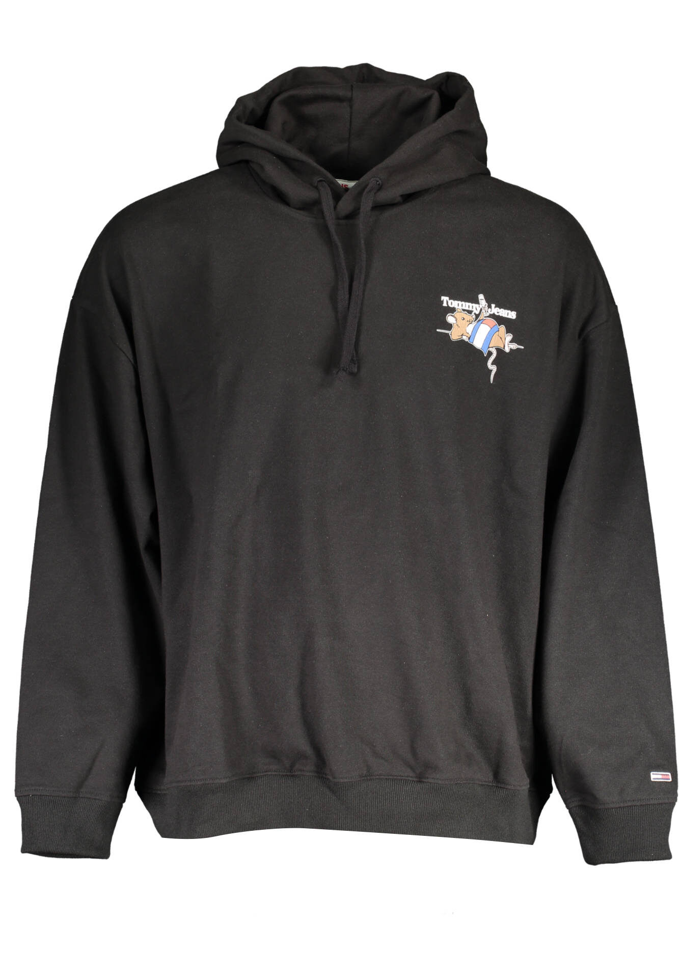 TOMMY HILFIGER SWEATSHIRT WITHOUT ZIP BLACK MAN