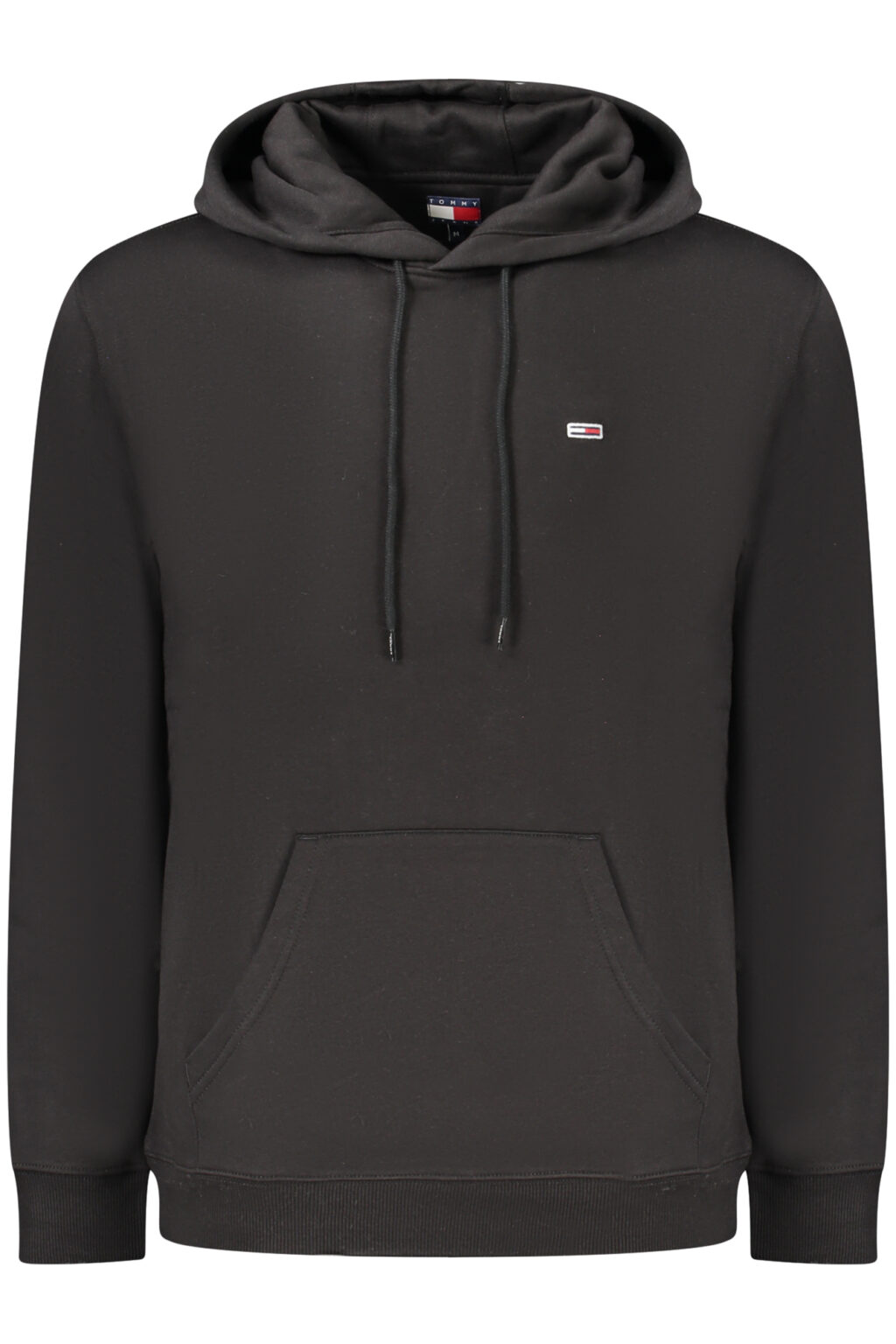 tommyhilfigerfelpasenzazipuomonero_1 TOMMY HILFIGER juodas vyriškas džemperis su užtrauktuku