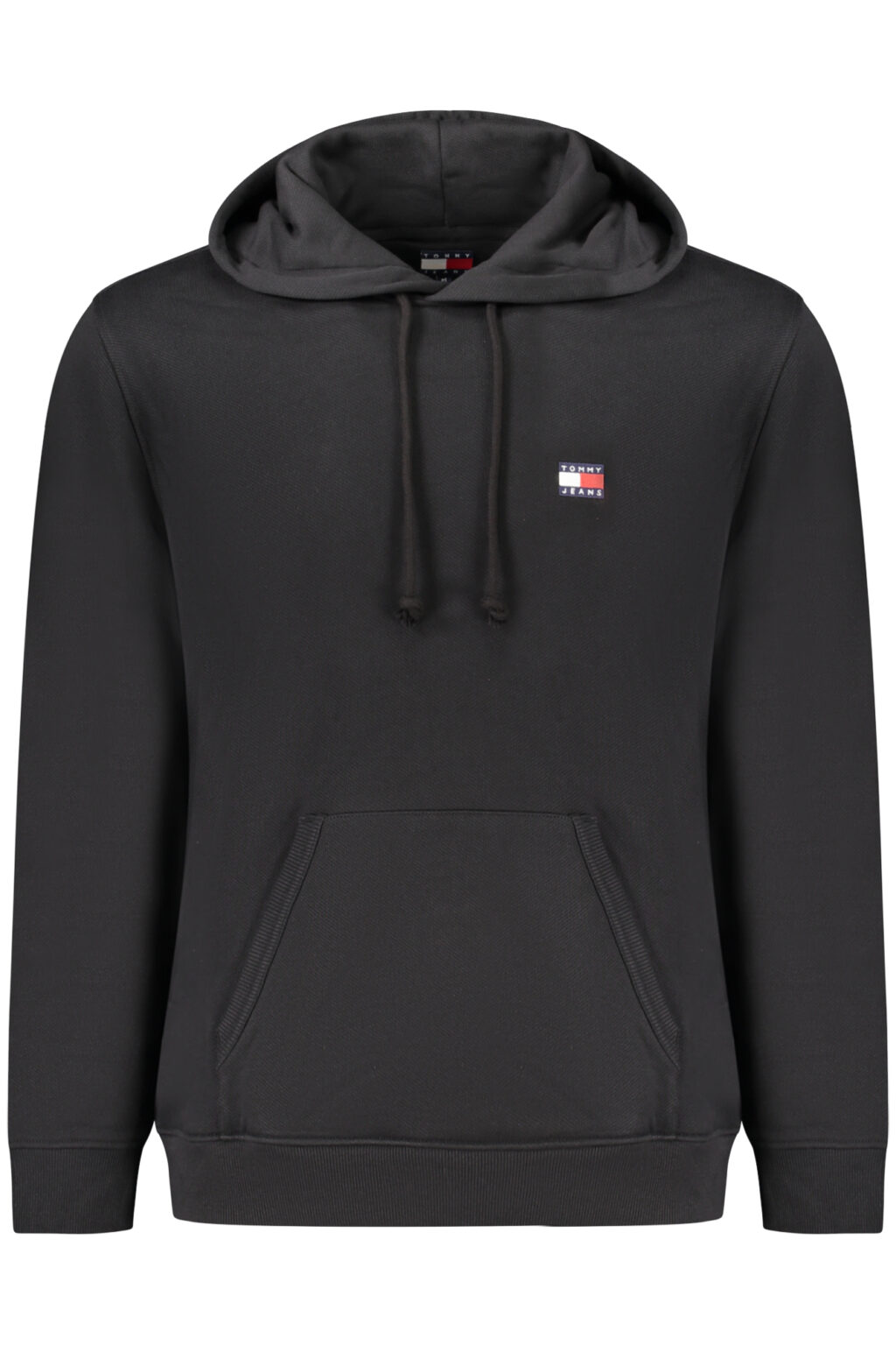 TOMMY HILFIGER vyriškas užsegamas džemperis, juodas