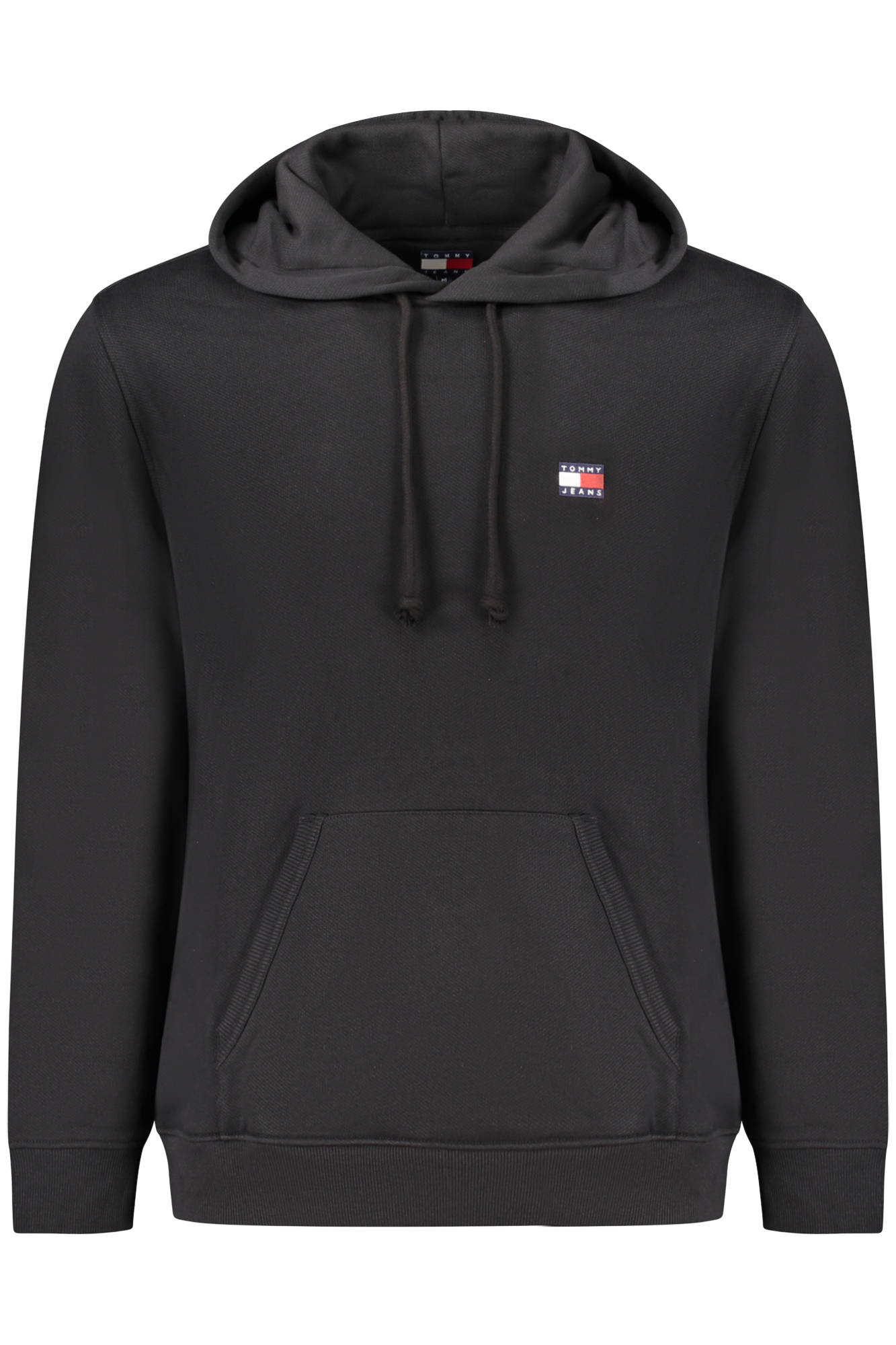 TOMMY HILFIGER vyriškas užsegamas džemperis, juodas TOMMY HILFIGER vyriškas užsegamas džemperis, juodas
