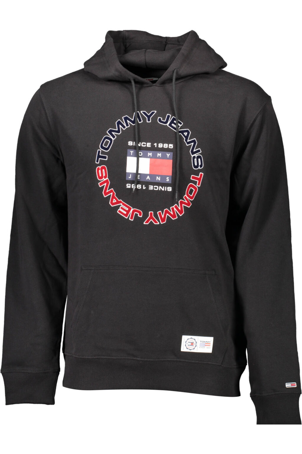 tommyhilfigerfelpasenzazipuomonero_1 TOMMY HILFIGER juodas vyriškas džemperis
