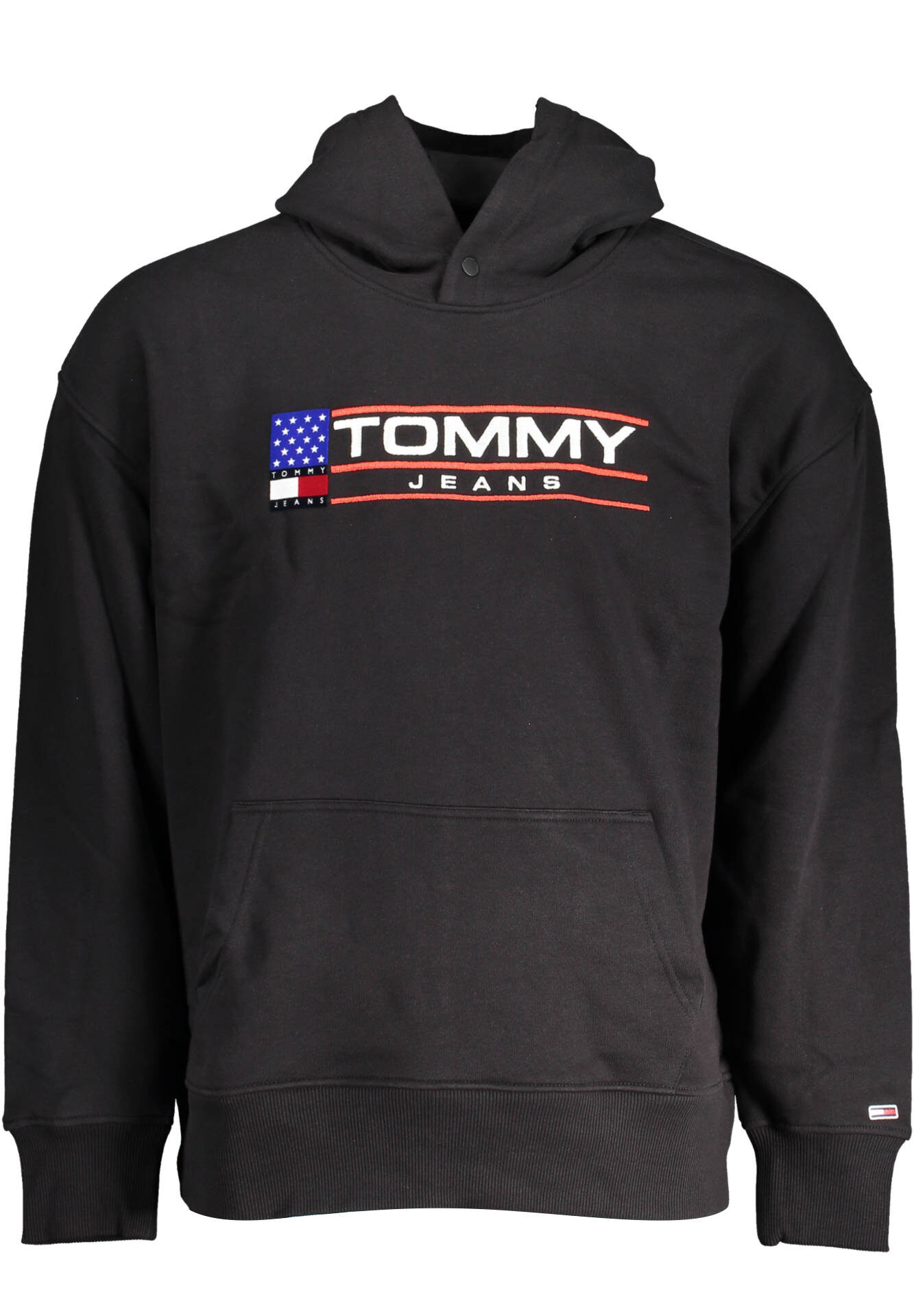 TOMMY HILFIGER SWEATSHIRT WITHOUT ZIP BLACK MAN