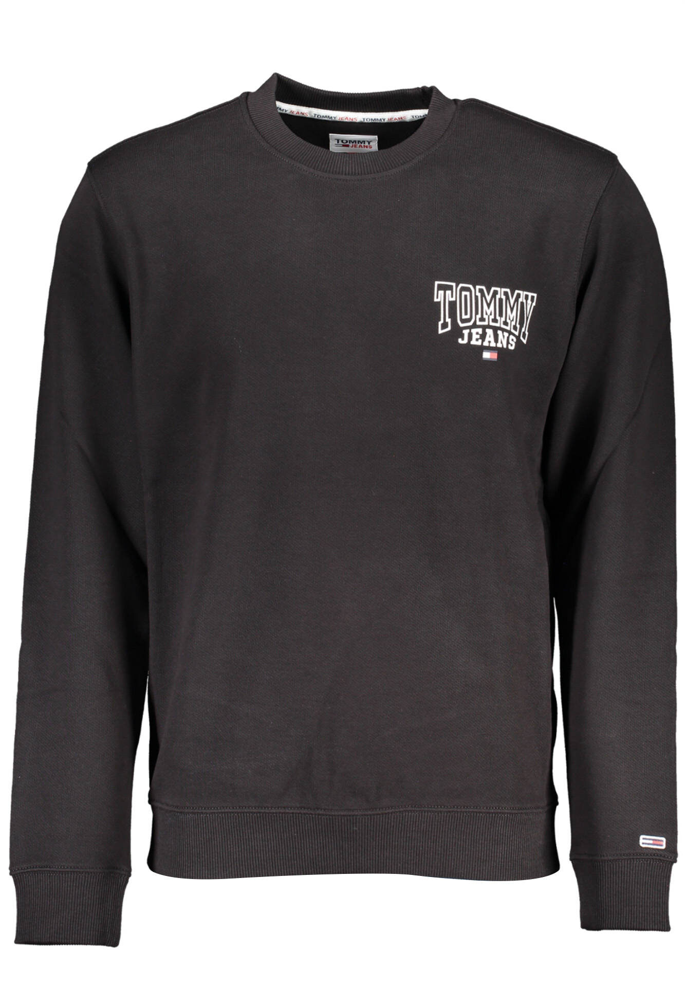 TOMMY HILFIGER SWEATSHIRT WITHOUT ZIP BLACK MAN