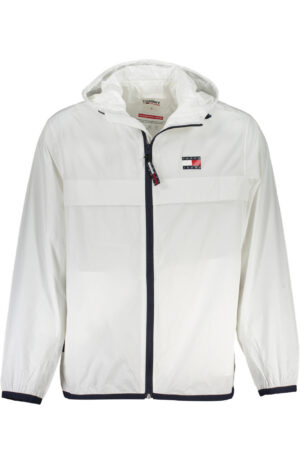 TOMMY HILFIGER balta vyriška sportinė striukė