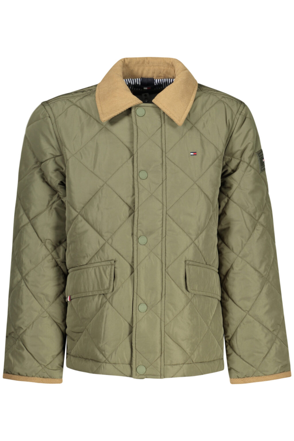 TOMMY HILFIGER Vaikiškas Žalias Paltas