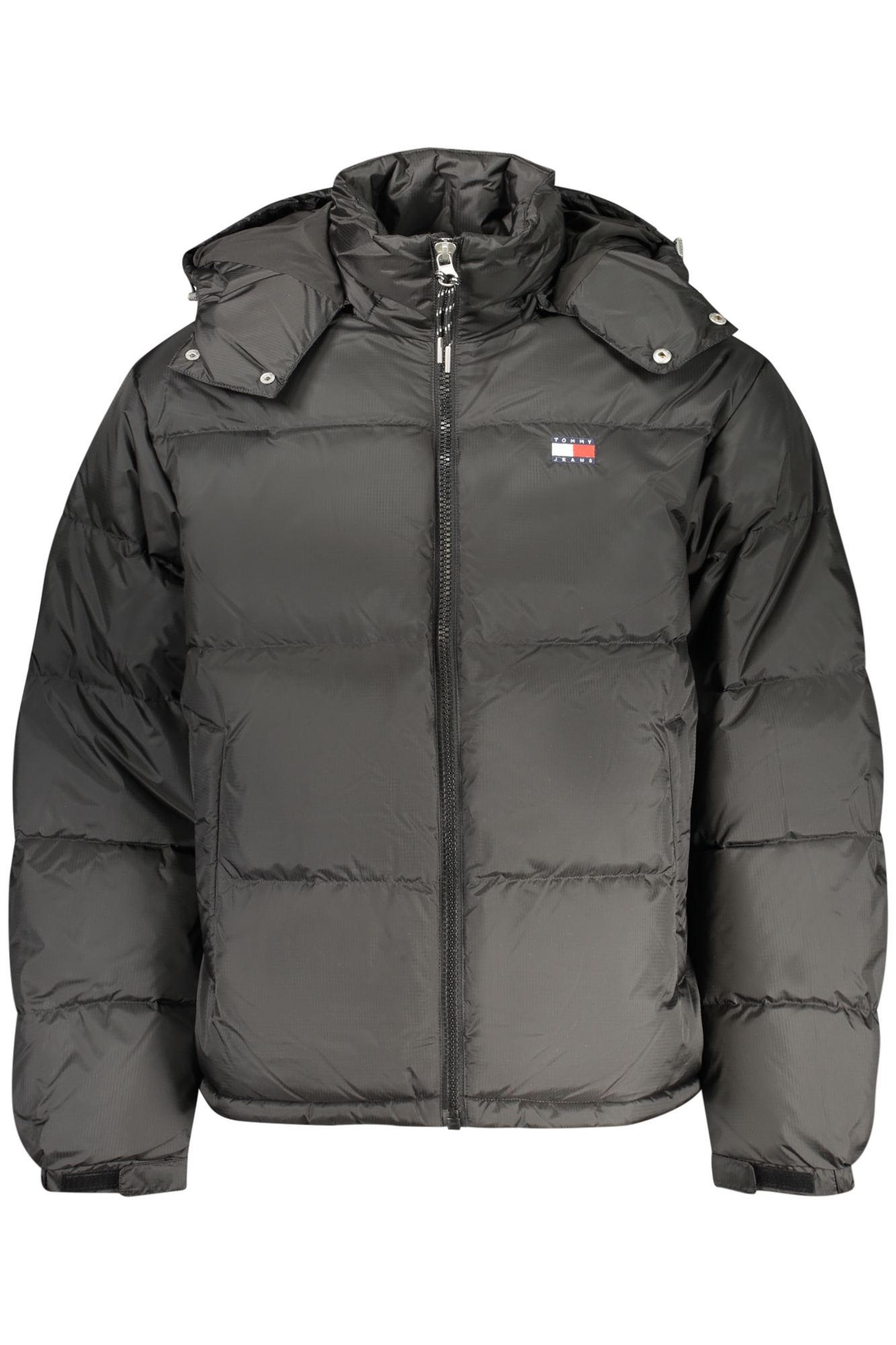 TOMMY HILFIGER vyriška juoda striukė TOMMY HILFIGER vyriška juoda striukė
